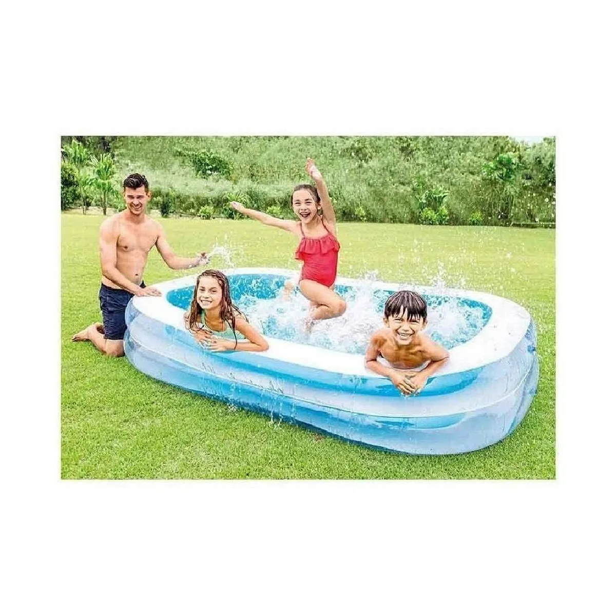 Piscine gonflable intex 56483 770 l 262 x 175 x 56 cm bleu blanc 262 x 175 x 56 cm s790281872. Nous avons rêvé Diaytar pour vous. Une plateforme où chaque clic est une promesse de découverte et de satisfaction.