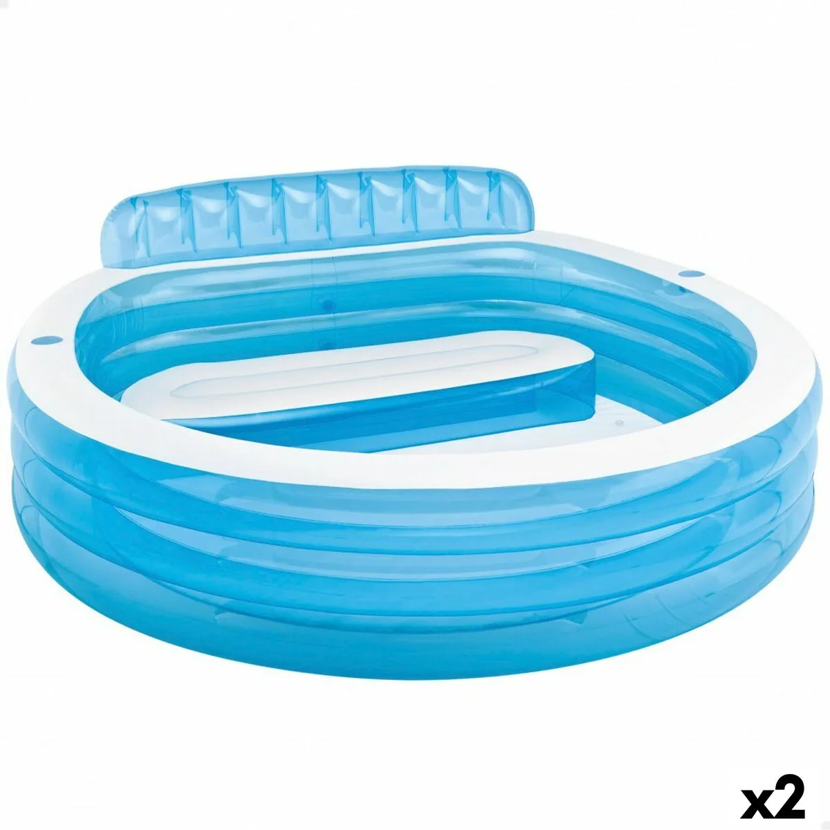 Piscine gonflable intex fauteuil bleu blanc 590 l 229 x 79 x 218 cm 2 unites s890154878. Diaytar est le résultat de milliers d'heures de recherche et développement pour vous offrir une offre généraliste d'exception.