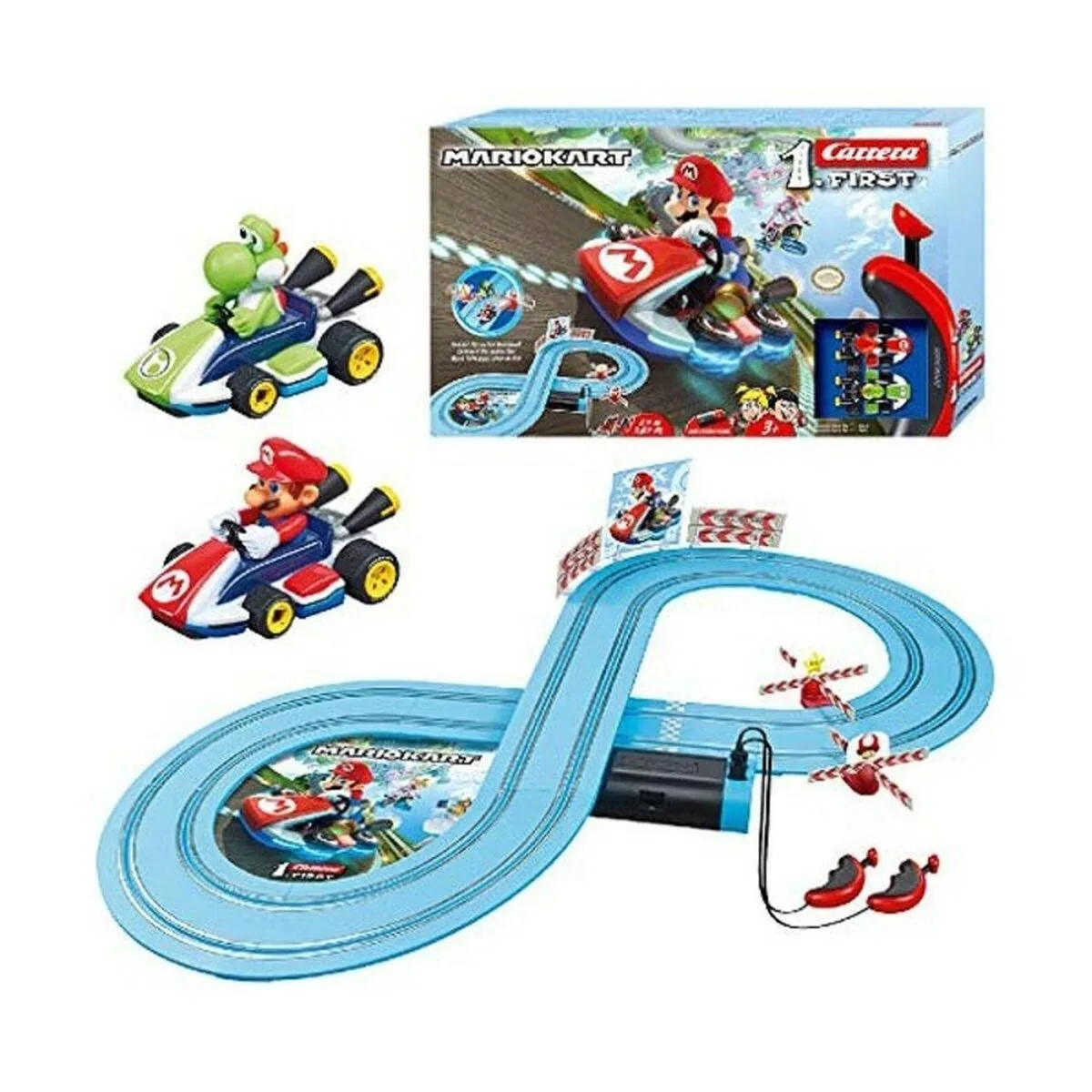 Piste de course mario kart carrera 20063026 2 4 m s240330836. Diaytar a fait le pari de la transparence : nous vous disons tout sur l'origine et la conception de nos produits.