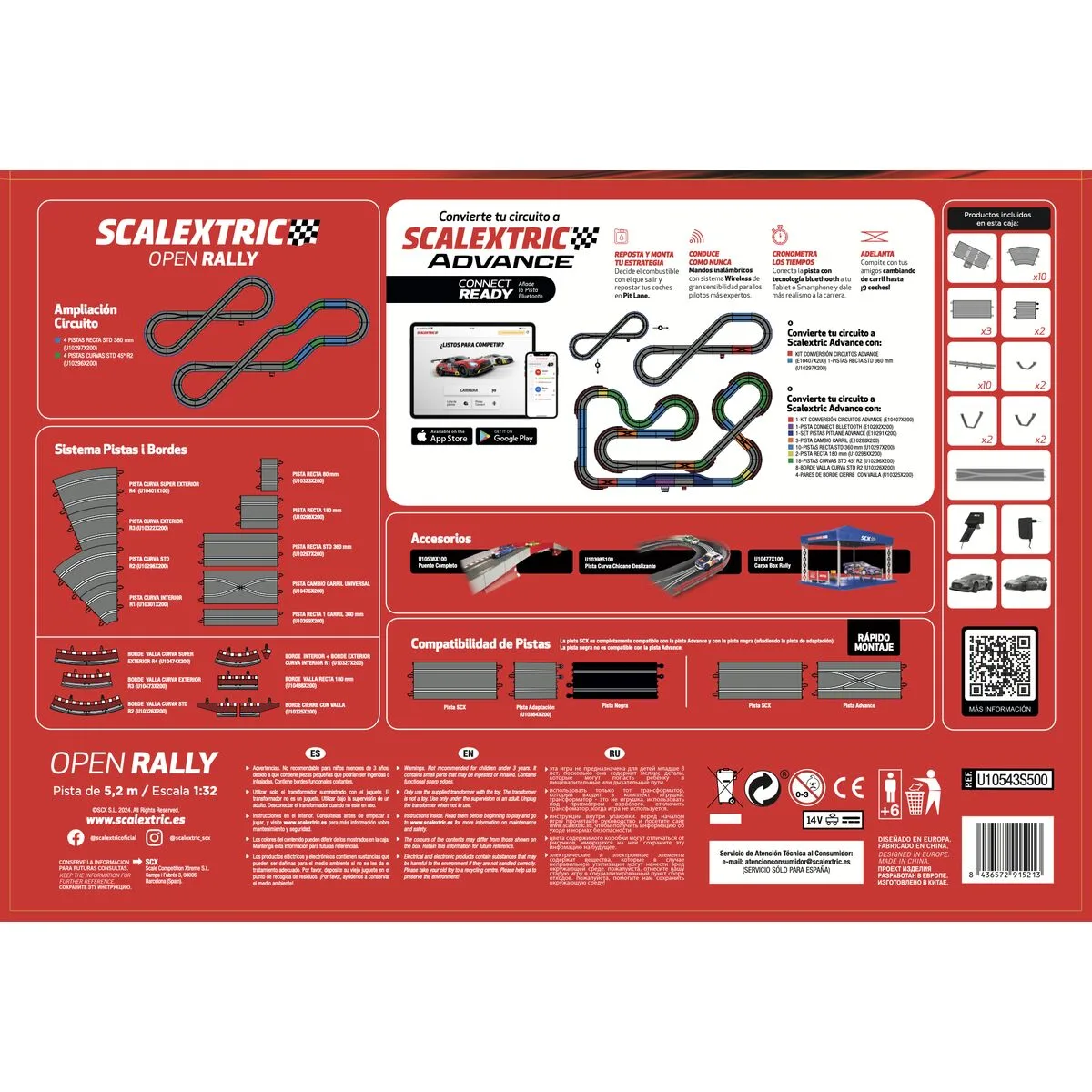 Piste de course scalextric open rally 233 x 77 cm s244148174. Osez l'expérience Diaytar et découvrez comment des produits bien choisis peuvent éléver votre qualité de vie.