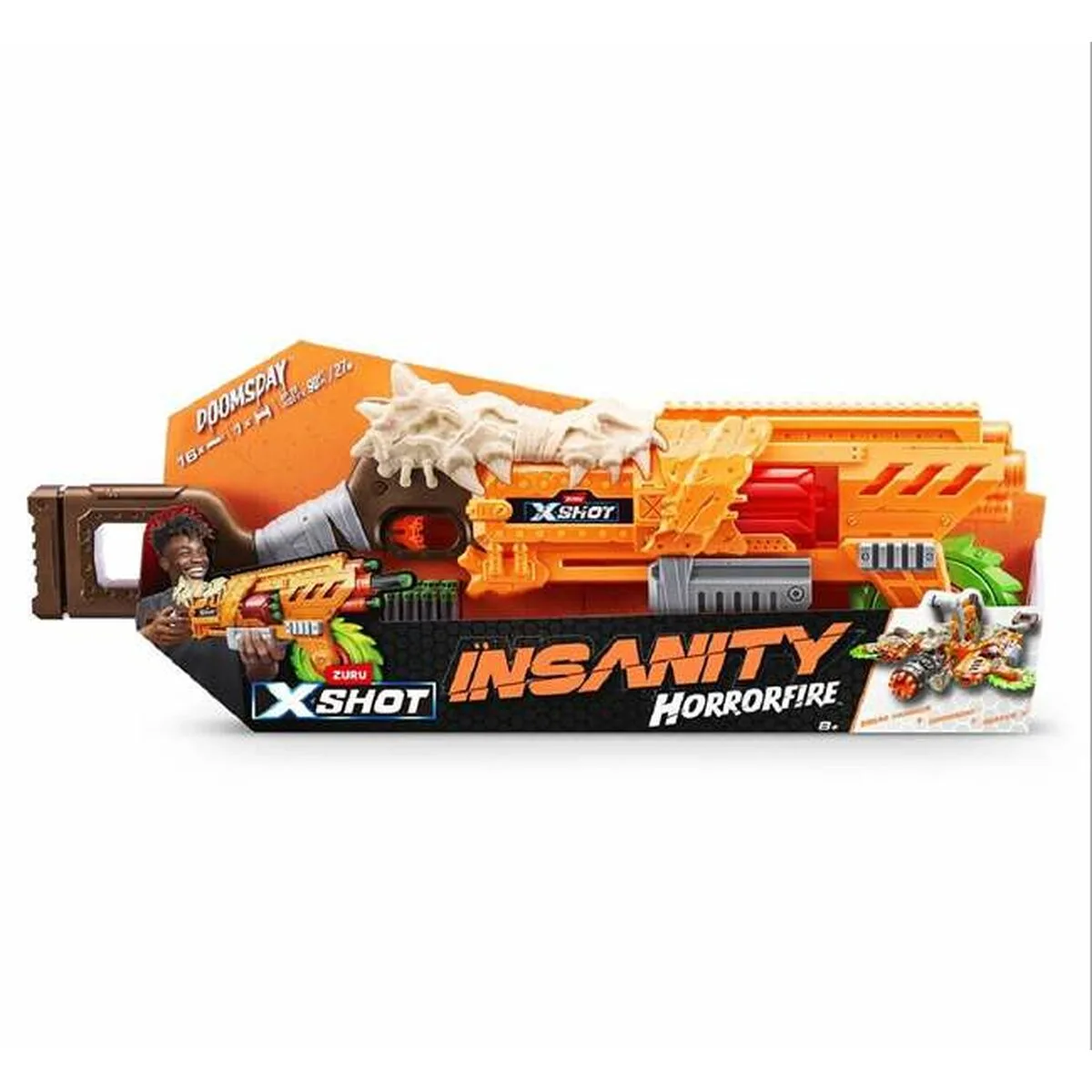 Pistolet a flechettes x shot insanity horrorfire doomsday 70 cm s243977755. Diaytar mise sur la richesse de son catalogue pour s'imposer comme le leader du shopping généraliste en ligne de qualité