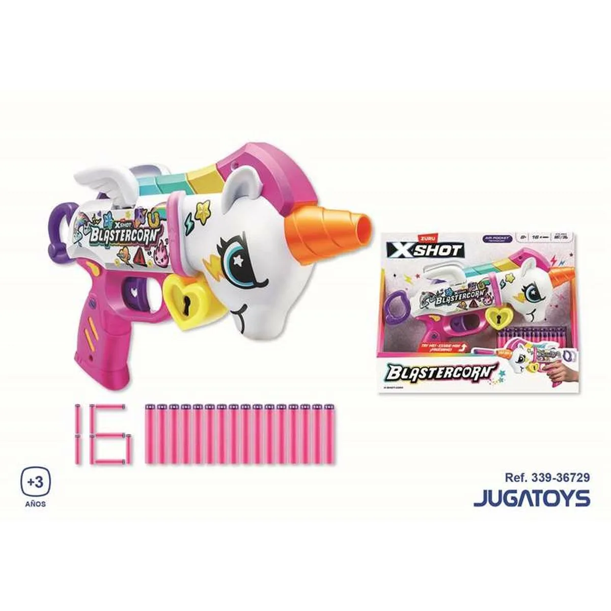 Pistolet a flechettes zuru x shot blastercorn unicorn s245011844. Nous sommes fiers de vous présenter Diaytar, une plateforme où l'amour du produit général et tendance est roi
