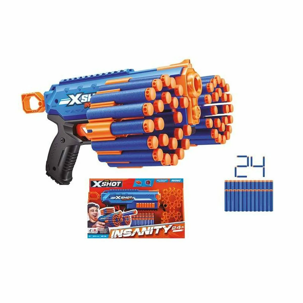 Pistolet a flechettes zuru x shot manic s7101821924. Diaytar se positionne comme le carrefour des produits innovants, qu'ils relèvent de la tech, de la maison ou du quotidien