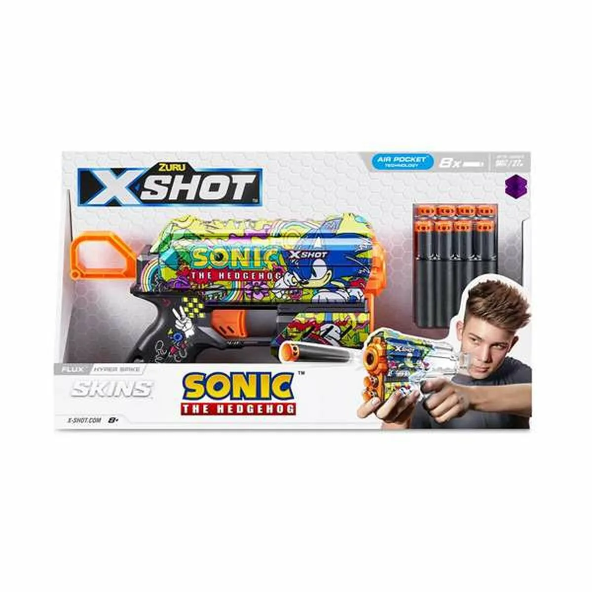 Pistolet a flechettes zuru x shot sonic skins flux 18 3 x 32 x 5 3 cm s243428817. Diaytar est le résultat de milliers d'heures de recherche et développement pour vous offrir une offre généraliste d'exception.