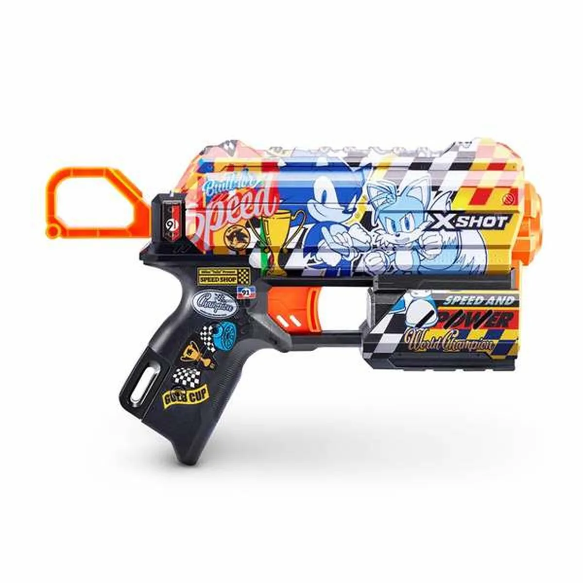 Pistolet a flechettes zuru x shot sonic skins flux 18 3 x 32 x 5 3 cm s243428843. Diaytar, c'est la promesse de découvrir au moins un produit qui vous fera dire 'Mais où était-il donc tout ce temps ?'.
