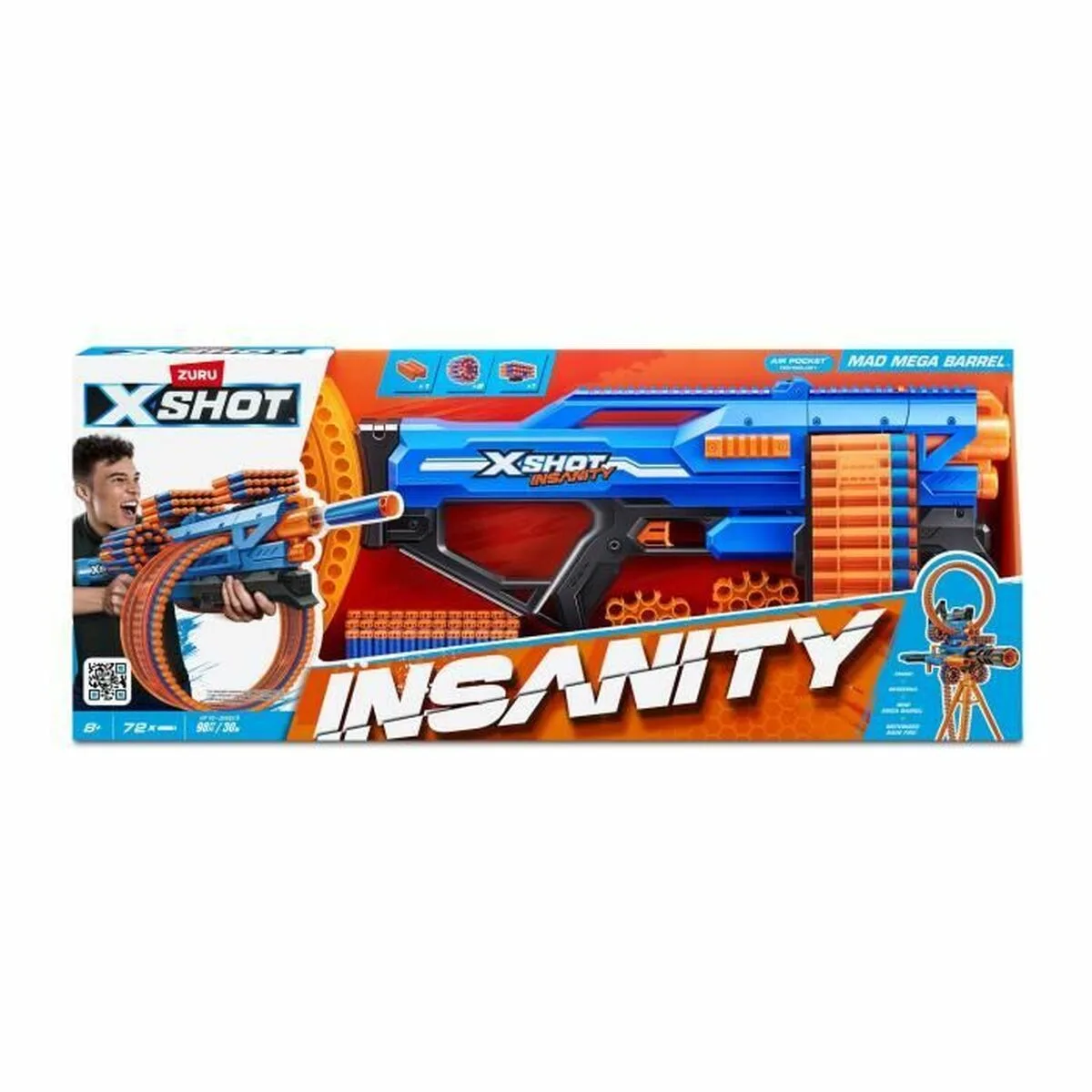 Pistolet a flechettes zuru xshot insanity mad mega barrel s7101109794. Nous avons rêvé Diaytar pour vous. Une plateforme où chaque clic est une promesse de découverte et de satisfaction.