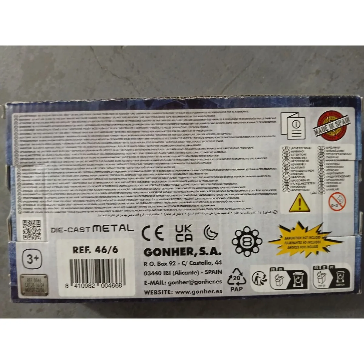 Pistolet a petards gonher die cast metal s242362525. Diaytar, c'est la rencontre parfaite entre modernité et authenticité.