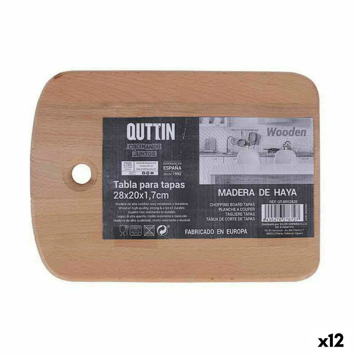 Planche a decouper quttin 28 x 20 x 1 7 cm 12 unites s223263542. Notre ambition chez Diaytar : être la source la plus fiable pour vos achats de produits généraux et high-tech tendance