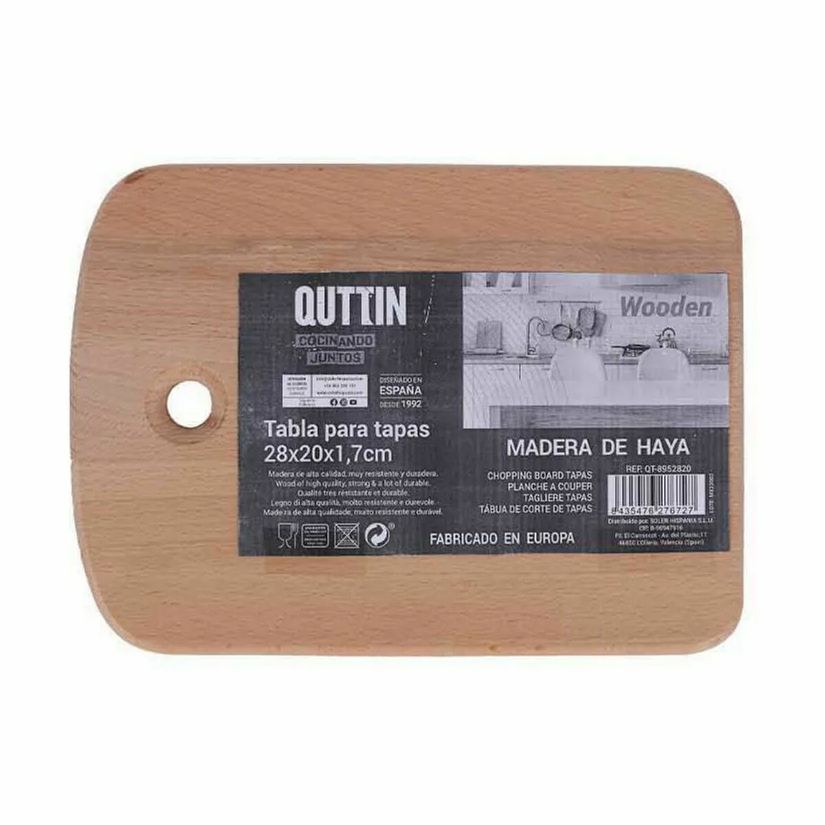 Planche a decouper quttin 28 x 20 x 1 7 cm 12 unites s223263563. Tendance, confort et qualité : la trilogie gagnante de Diaytar Mode.
