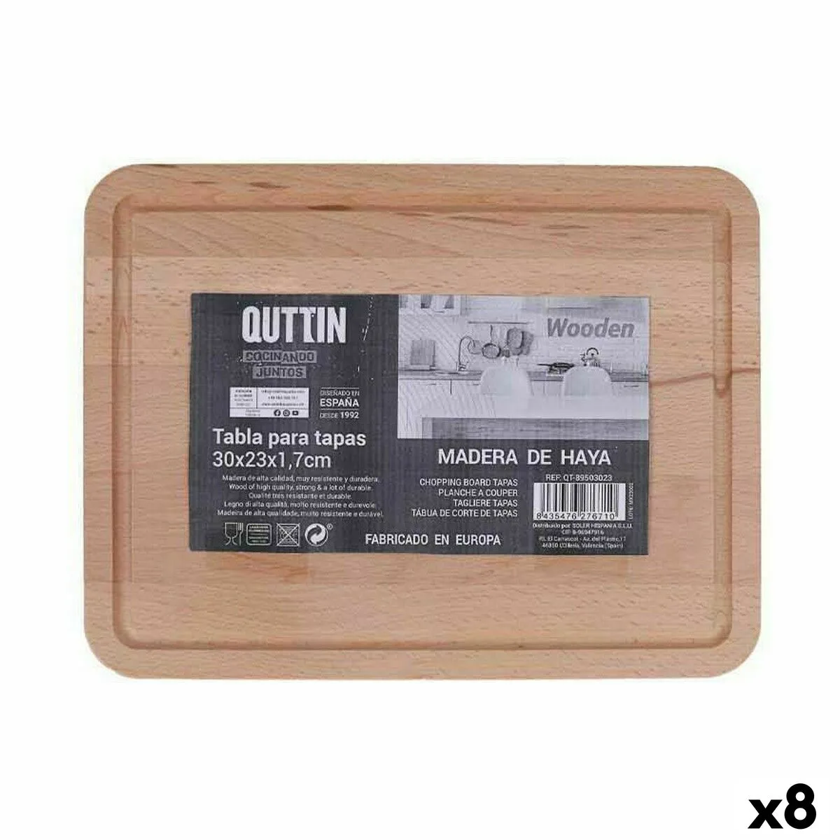 Planche a decouper quttin 30 x 23 x 1 7 cm 8 unites s223263156. Diaytar, une destination où l'on vient pour un produit précis et où l'on reste pour l'étendue et la qualité de l'offre