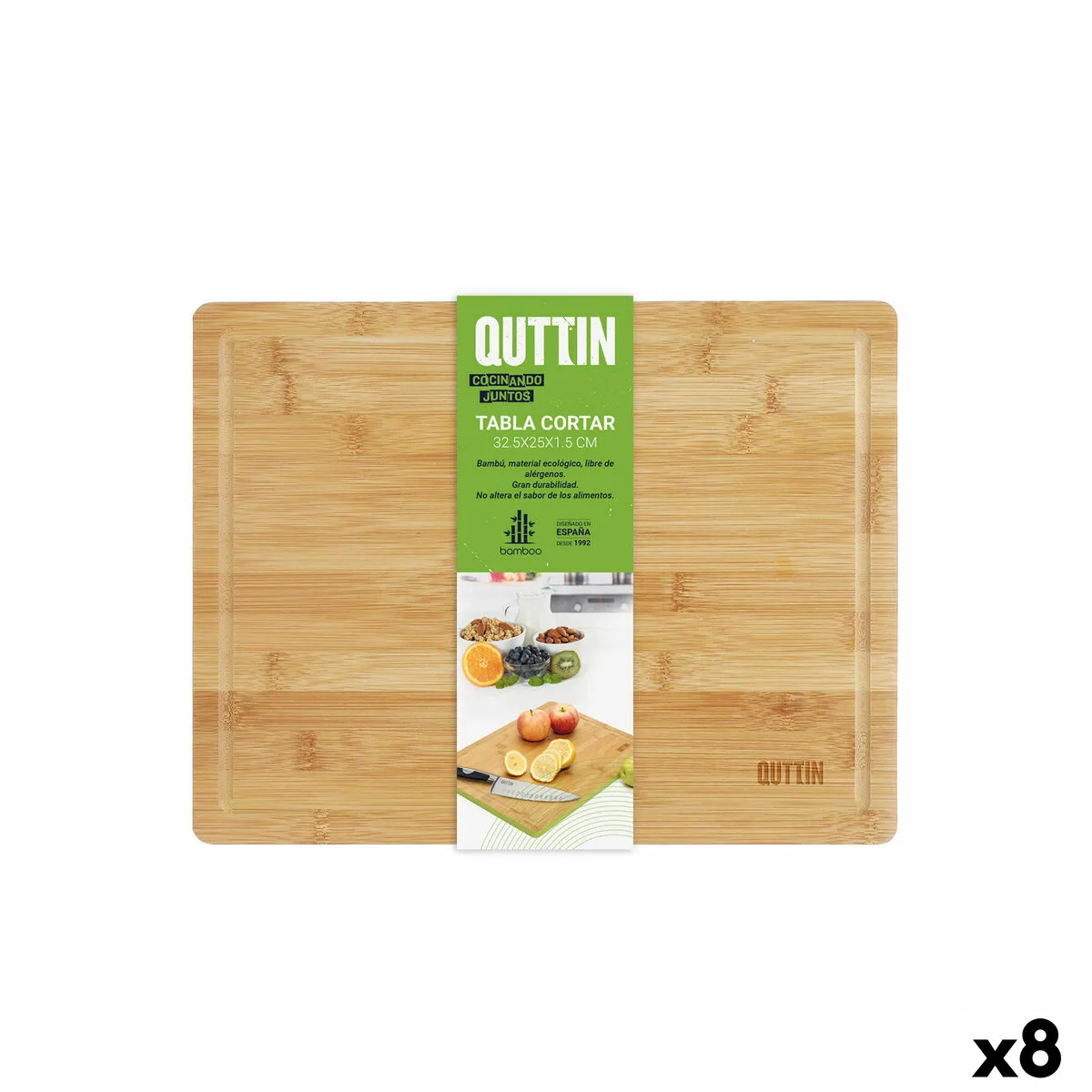 Planche a decouper quttin 32 5 x 25 x 1 5 cm 8 unites s223543588. Bienvenue chez Diaytar, où l'élégance rencontre l'innovation avec nos produits électroniques dernier cri et nos créations maison exclusives