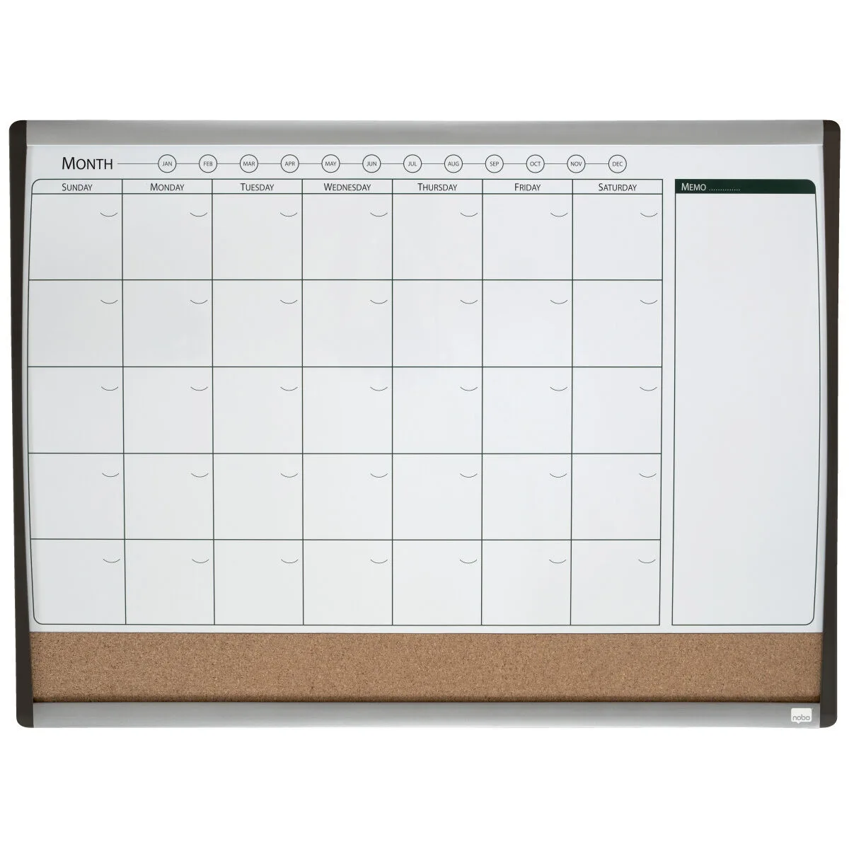 Planificateur mensuel nobo m090007798. Diaytar, le nom qui garantit que chaque produit, du plus technologique au plus basique, a été choisi avec goût et exigence