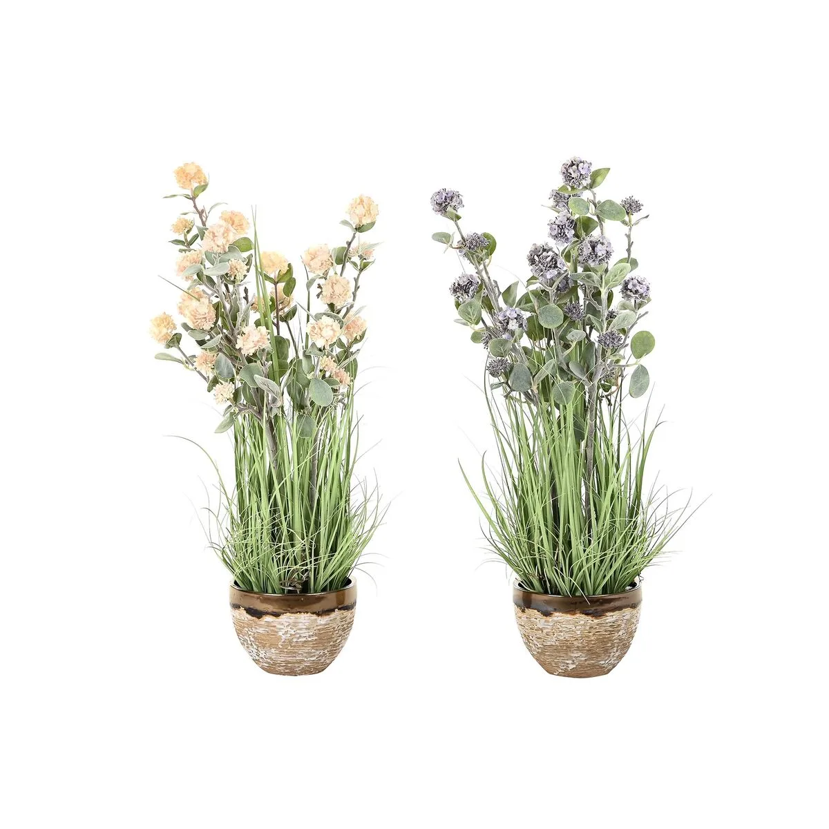 Plante decorative dkd home decor 30 x 30 x 78 cm rose metal lila vert pvc 2 unites s303982175. Bienvenue dans le cercle très sélect des acheteurs inspirés. Diaytar révèle les produits qui définiront demain.