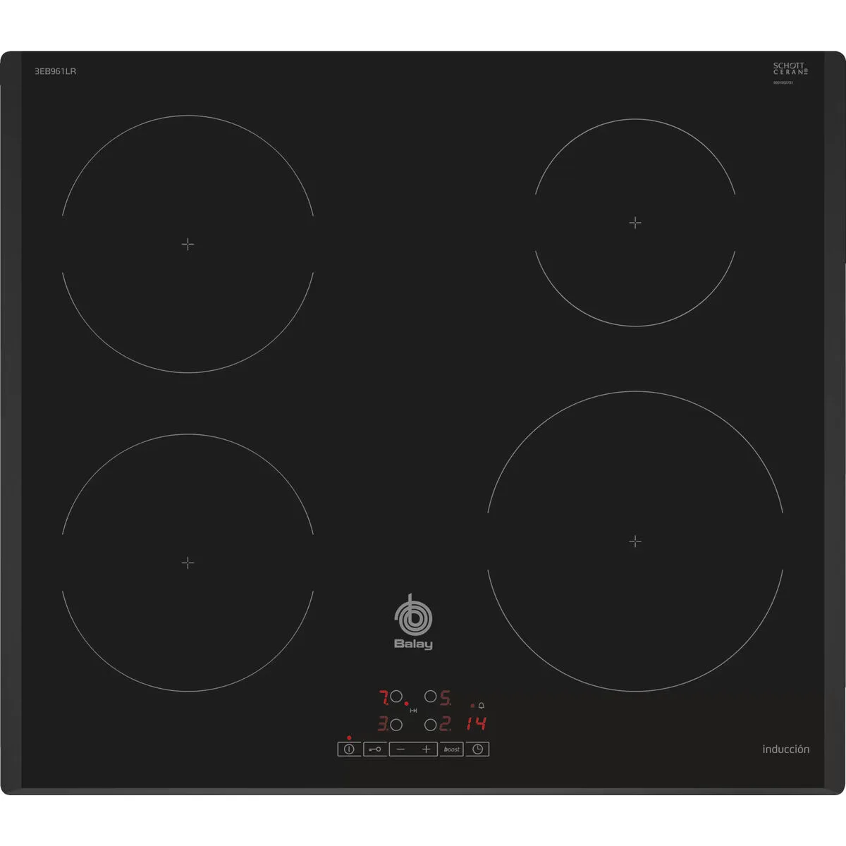 Plaque a induction balay 3eb961lr 60 cm 7400 w s045996520. Diaytar anticipe les tendances pour vous offrir le meilleur de la mode.