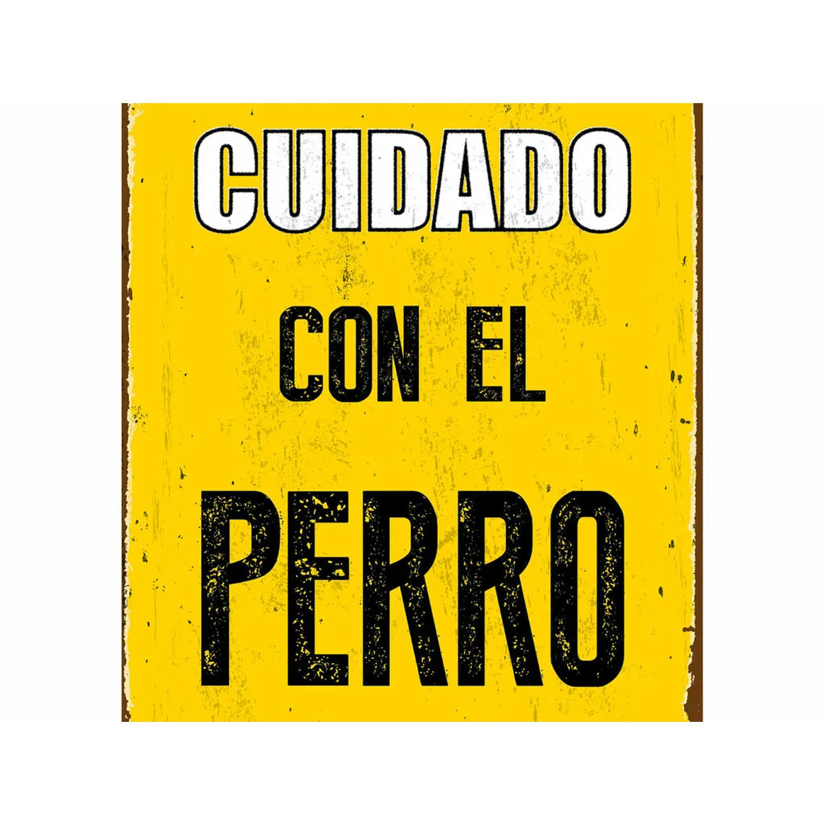 Plaque magnet steel cuidado con el perro 14 8 x 21 cm m060279842. Diaytar décomplexe le shopping en ligne : trouvez tout ce dont vous avez besoin et tout ce dont vous rêvez, au même endroit