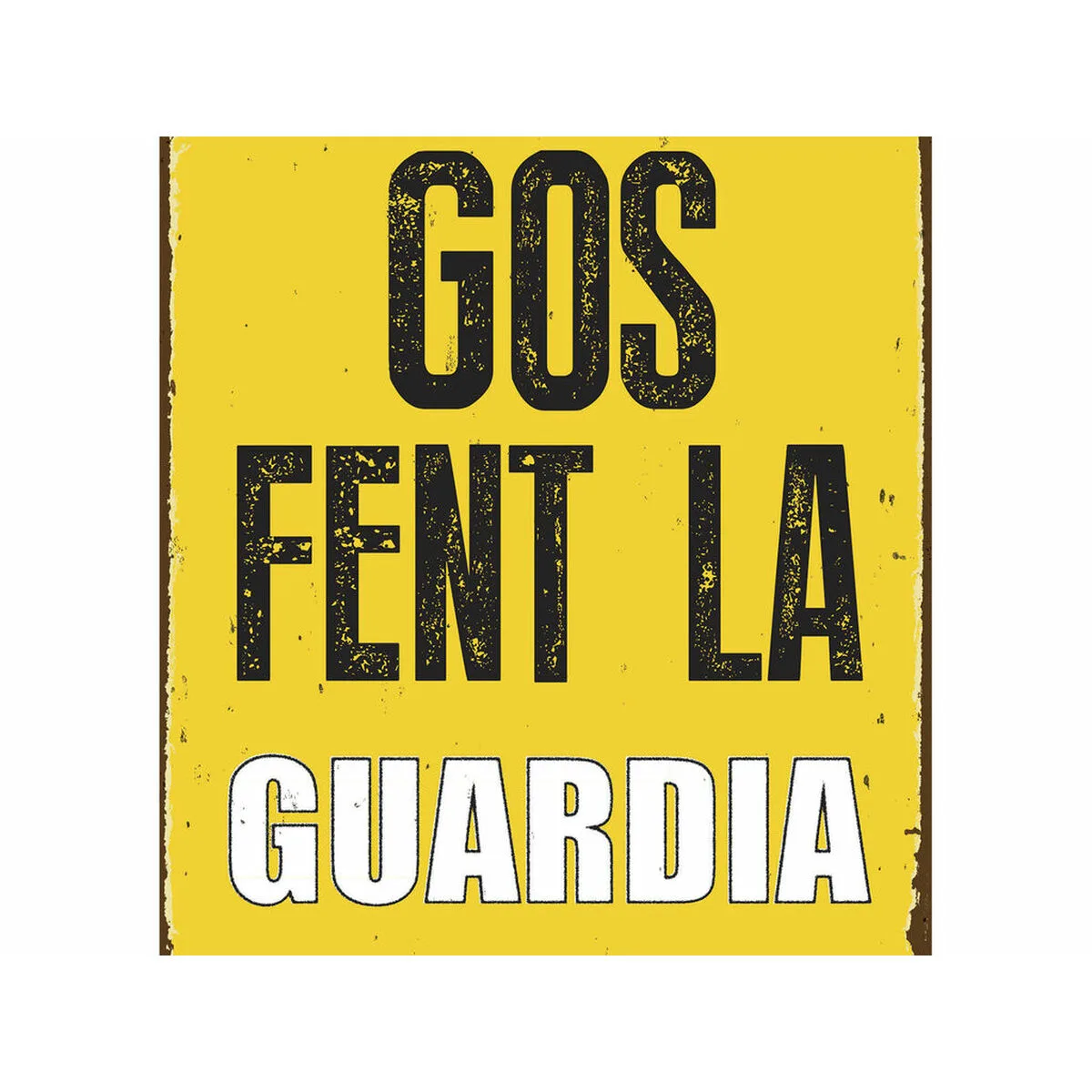Plaque magnet steel gos fent la guardia 14 8 x 21 cm m060280149. Nous sommes fiers de vous présenter Diaytar, une plateforme où l'amour du produit général et tendance est roi