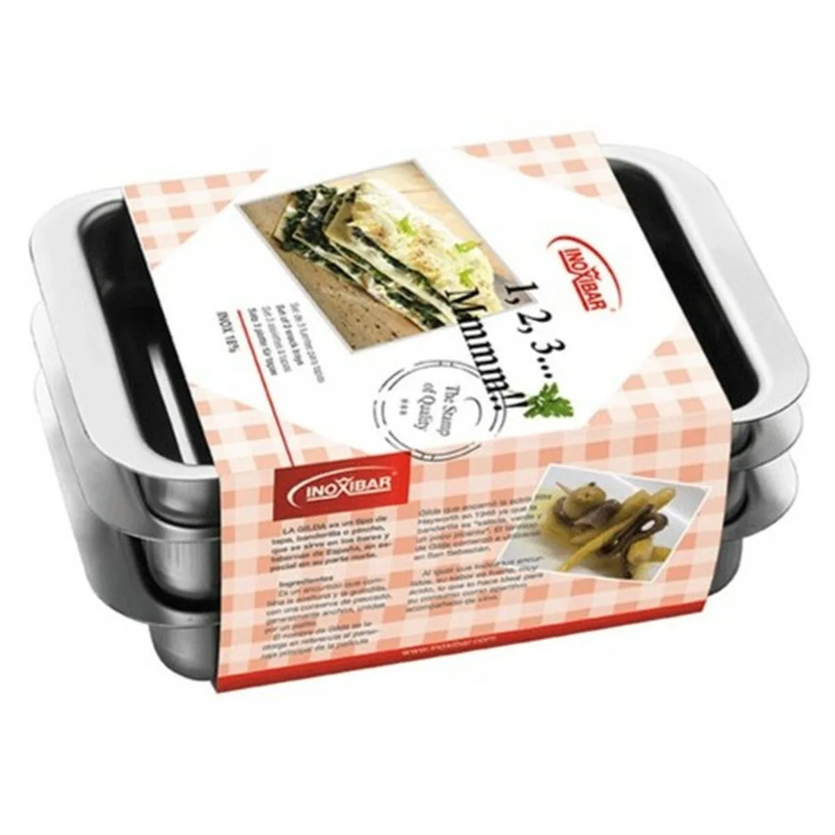 Plat a gratin inoxibar acier 18 x 13 cm 3 unites s045988959. La boutique en ligne Diaytar, un terrain de jeu infini pour tous ceux qui aiment découvrir des produits utiles et beaux