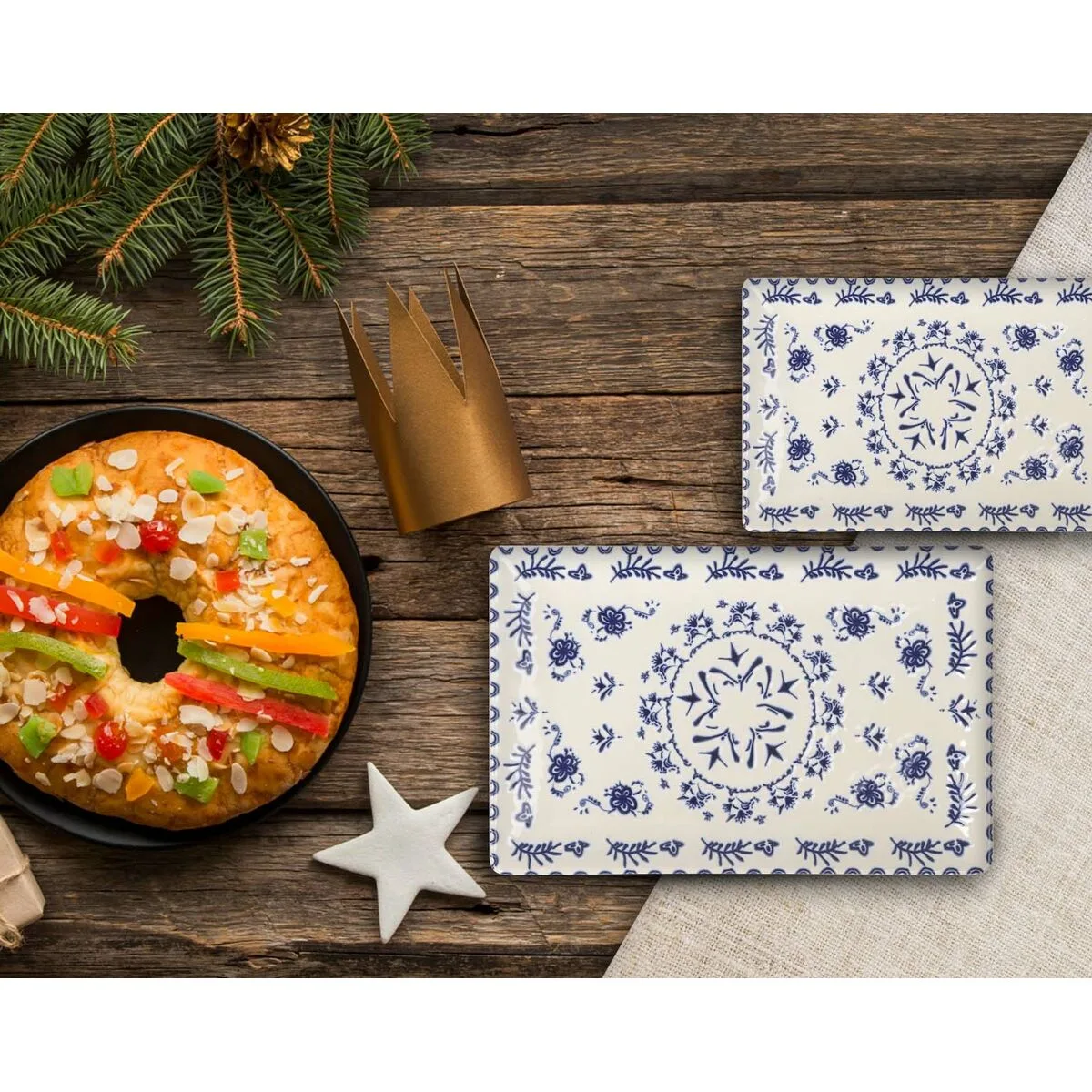 Plat a gratin la mediterranea blur rectangulaire 30 x 15 x 2 cm 18 unites s223750261. Diaytar, la boutique en ligne qui pense à tout : des gadgets électroniques les plus futés aux objets maison les plus design