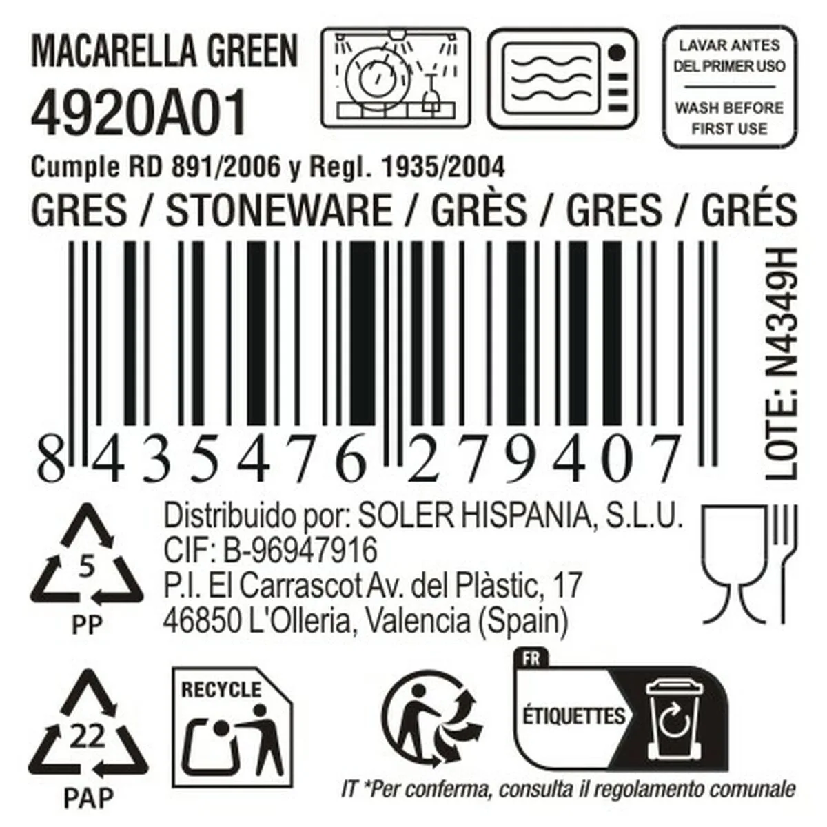 Plat a gratin la mediterranea macarella green 18 unites s223528726. Diaytar, le compagnon idéal de votre vie connectée et stylée, à travers une offre généraliste sans équivalent