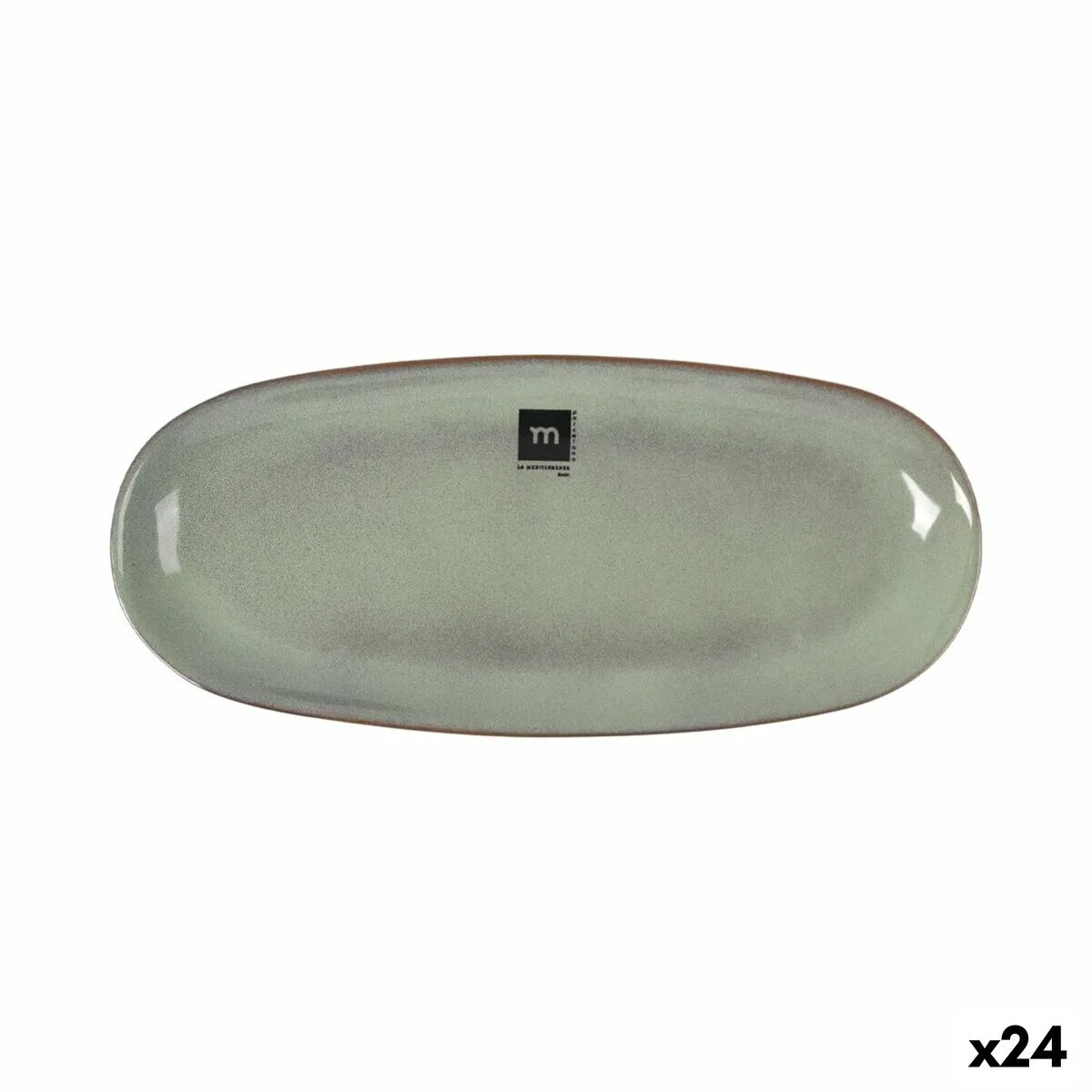Plat a gratin la mediterranea macarella green oblongue 29 x 13 5 x 2 4 cm 24 unites s223530319. L'art de vivre à la française s'exprime dans notre collection maison Diaytar.