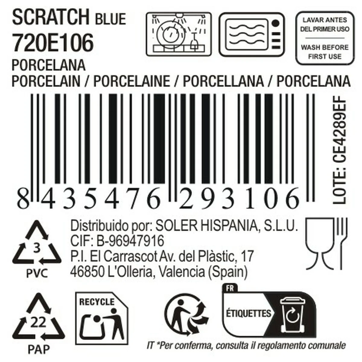 Plat a gratin la mediterranea scratch blue 8 unites s223860863. Notre équipe chez Diaytar est une brigade de passionnés, toujours en chasse pour dénicher la perle rare qui vous fera vibrer.