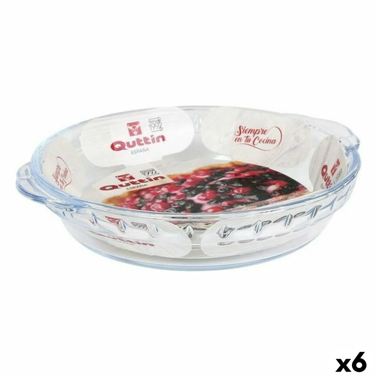 Plat a gratin quttin ven8435476251533 verre 20 2 x 17 8 x 3 8 cm 6 unites s222660050. La promesse Diaytar : une sélection rigoureuse de produits généraux où la tendance et la durabilité vont de pair