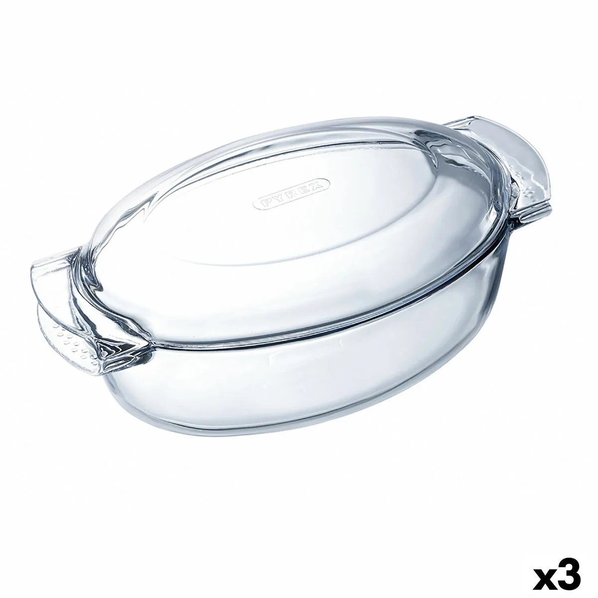 Plat de four pyrex classic vidrio transparent verre ovale 39 x 23 x 15 cm avec couvercle 3 unites s270667411. Plongez dans l'univers Diaytar, votre référence pour des produits du quotidien, high-tech et déco, tous porteurs de tendances