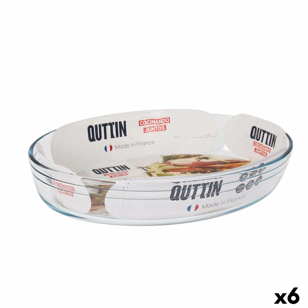 Plat de four quttin transparent verre oblongue 3 4 l 35 1 x 24 1 x 6 5 cm 6 unites s222685675. C'est officiel : Diaytar devient votre nouvelle addiction shopping. Des produits si bons, vous ne voudrez plus vous arrêter.