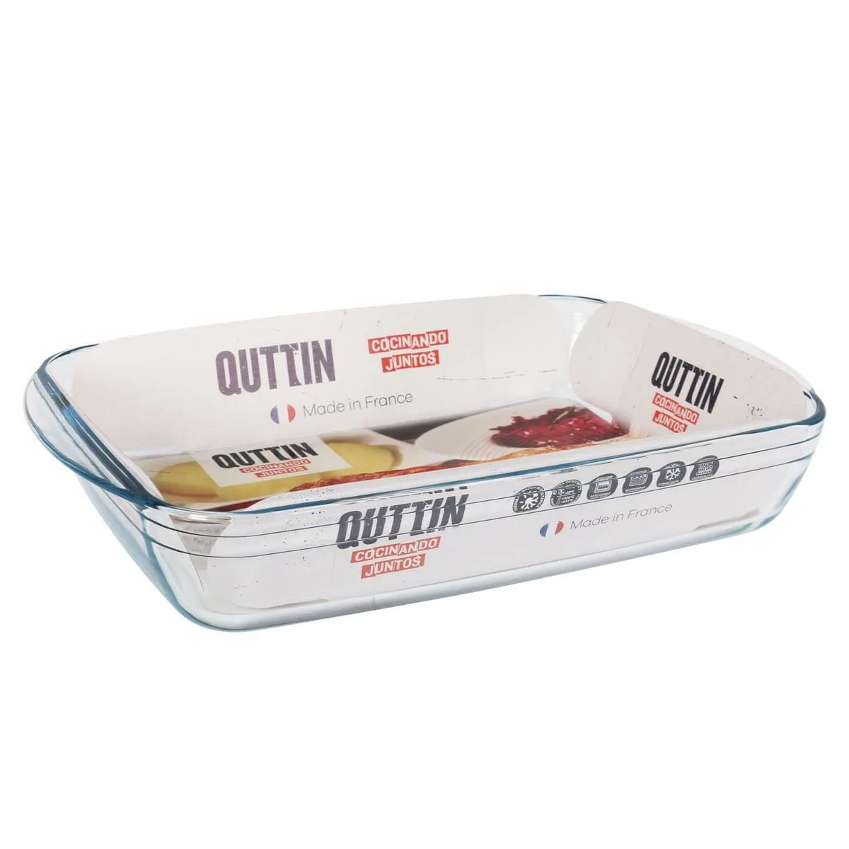Plat de four quttin transparent verre rectangulaire 5 l 40 2 x 26 4 x 7 cm 6 unites s222685371. Diaytar - L'art de bien vivre commence ici. Découvrez nos collections exclusives.