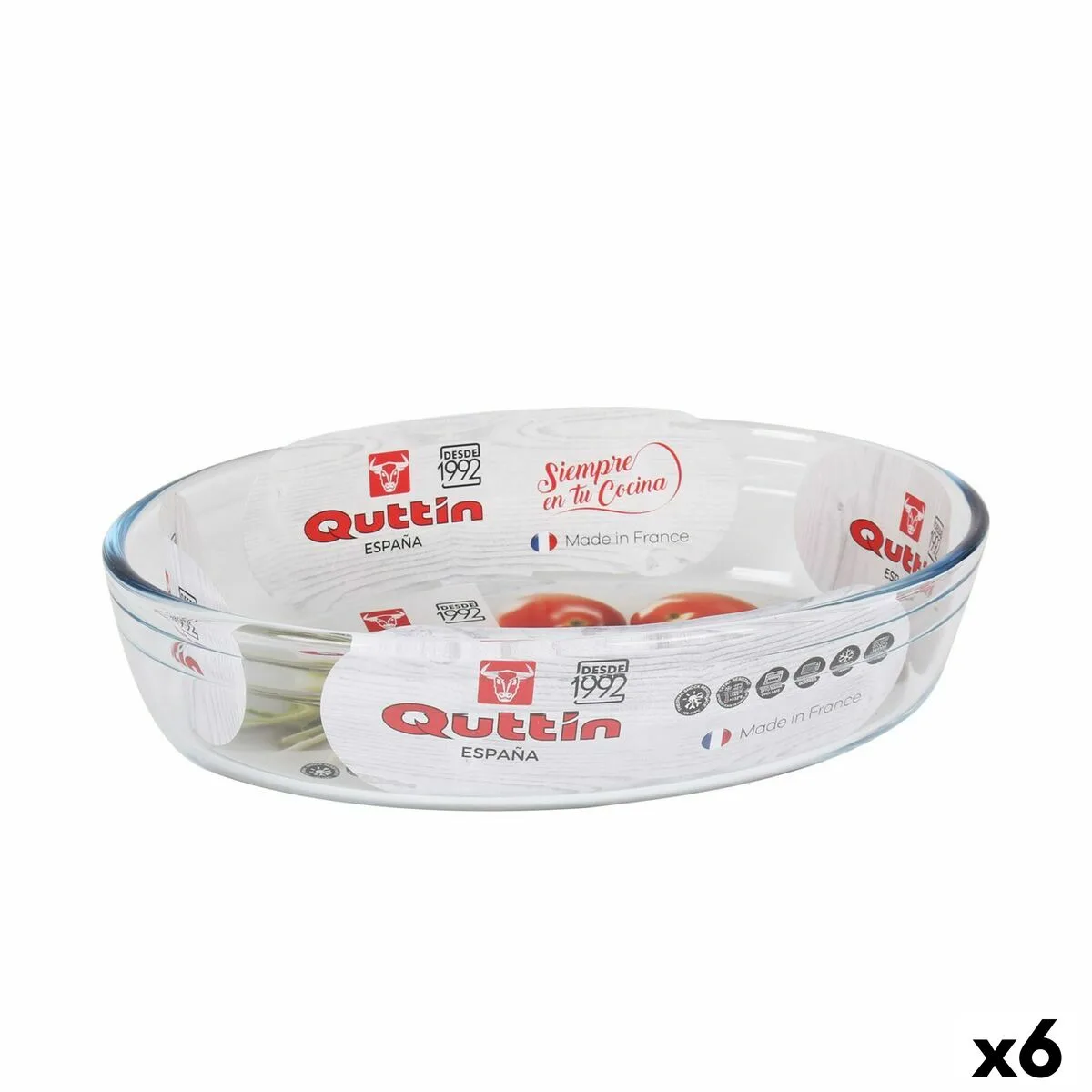 Plat de four quttin verre oblongue 1 8 l 26 2 x 17 8 x 6 1 cm 6 unites s222685464. Nous avons créé Diaytar pour être le point de repère dans le paysage souvent confuse du e-commerce généraliste.