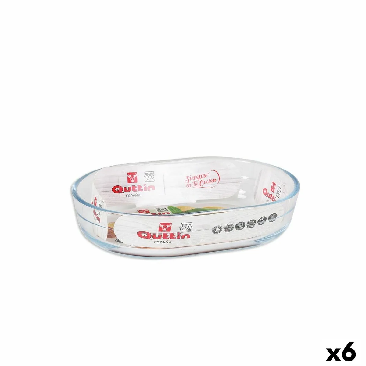 Plat de four quttin verre oblongue 600 ml 17 6 x 12 7 x 4 cm 6 unites s222683855. Diaytar est le résultat de milliers d'heures de recherche et développement pour vous offrir une offre généraliste d'exception.