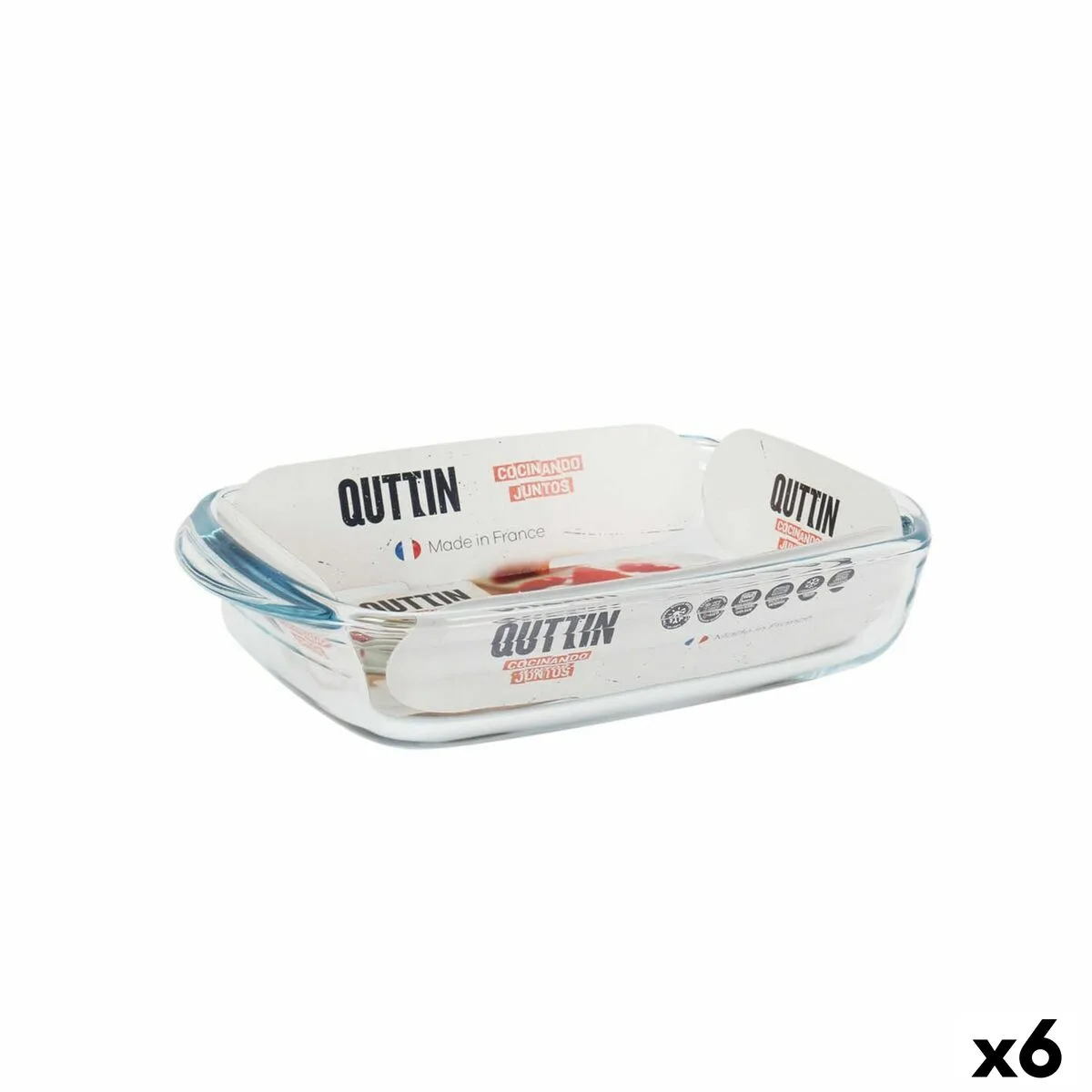 Plat de four quttin verre rectangulaire 950 ml 22 8 x 14 9 x 4 5 cm 6 unites s222684852. Bienvenue sur Diaytar, la plateforme qui a réussi le pari de rendre le shopping généraliste aussi excitant que la mode.