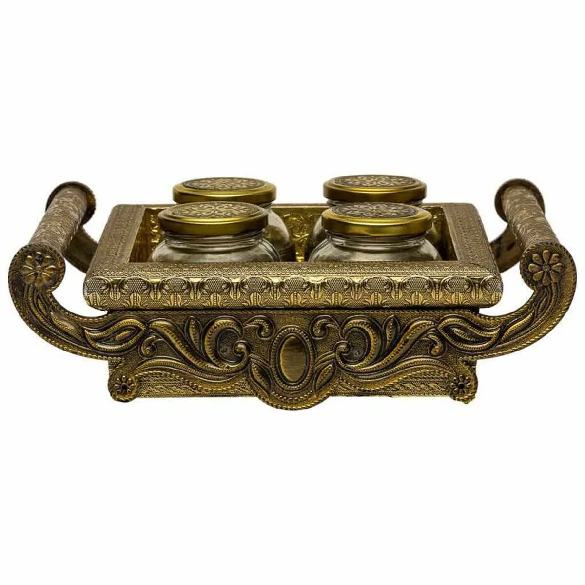 Plateau alexandra house living dore verre aluminium bois mdf 27 x 7 x 33 cm d163135763. Du salon à la chambre, Diaytar habille votre intérieur avec élégance.