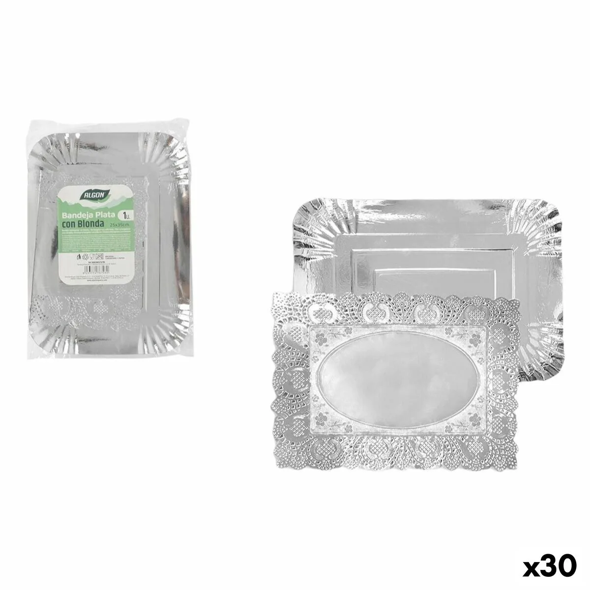 Plateau aperitif algon rectangulaire 25 x 35 cm 30 unites s223735859. L'art de vivre à la française s'exprime dans notre collection maison Diaytar.