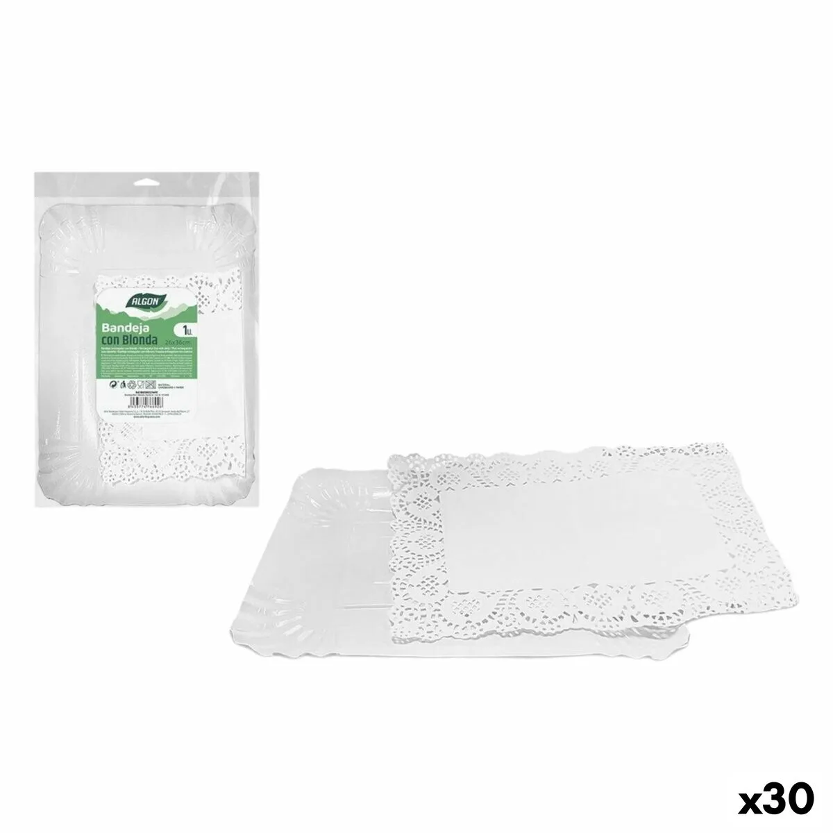 Plateau aperitif algon rectangulaire 26 x 36 cm 30 unites s223452969. Diaytar vous habille de la tête aux pieds avec goût et raffinement.