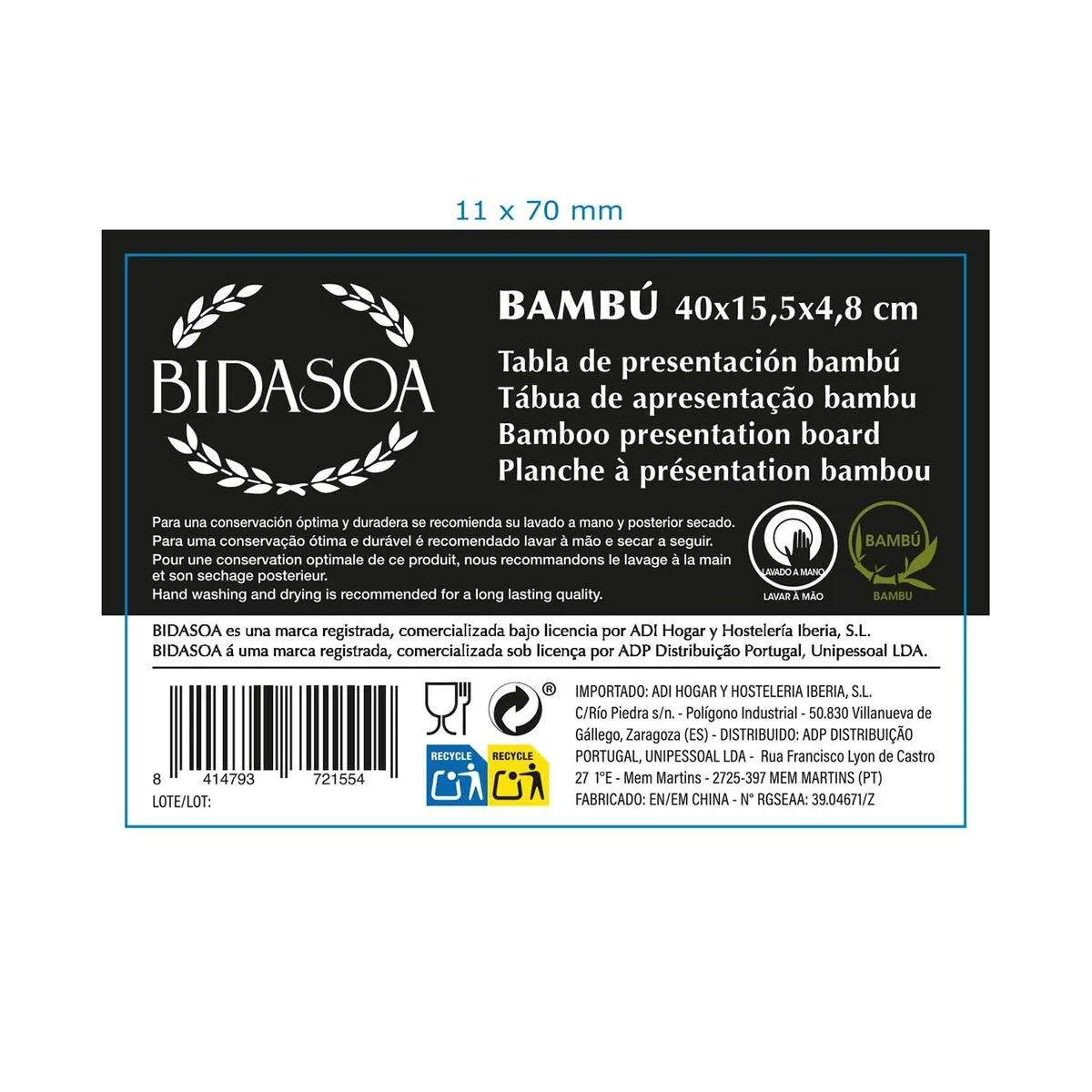 Plateau aperitif bidasoa bambu marron bois 40 x 15 5 x 4 8 cm s271066728. Diaytar transforme l'essai du e-commerce généraliste en vous offrant une expérience curated, qualitative et surprenante