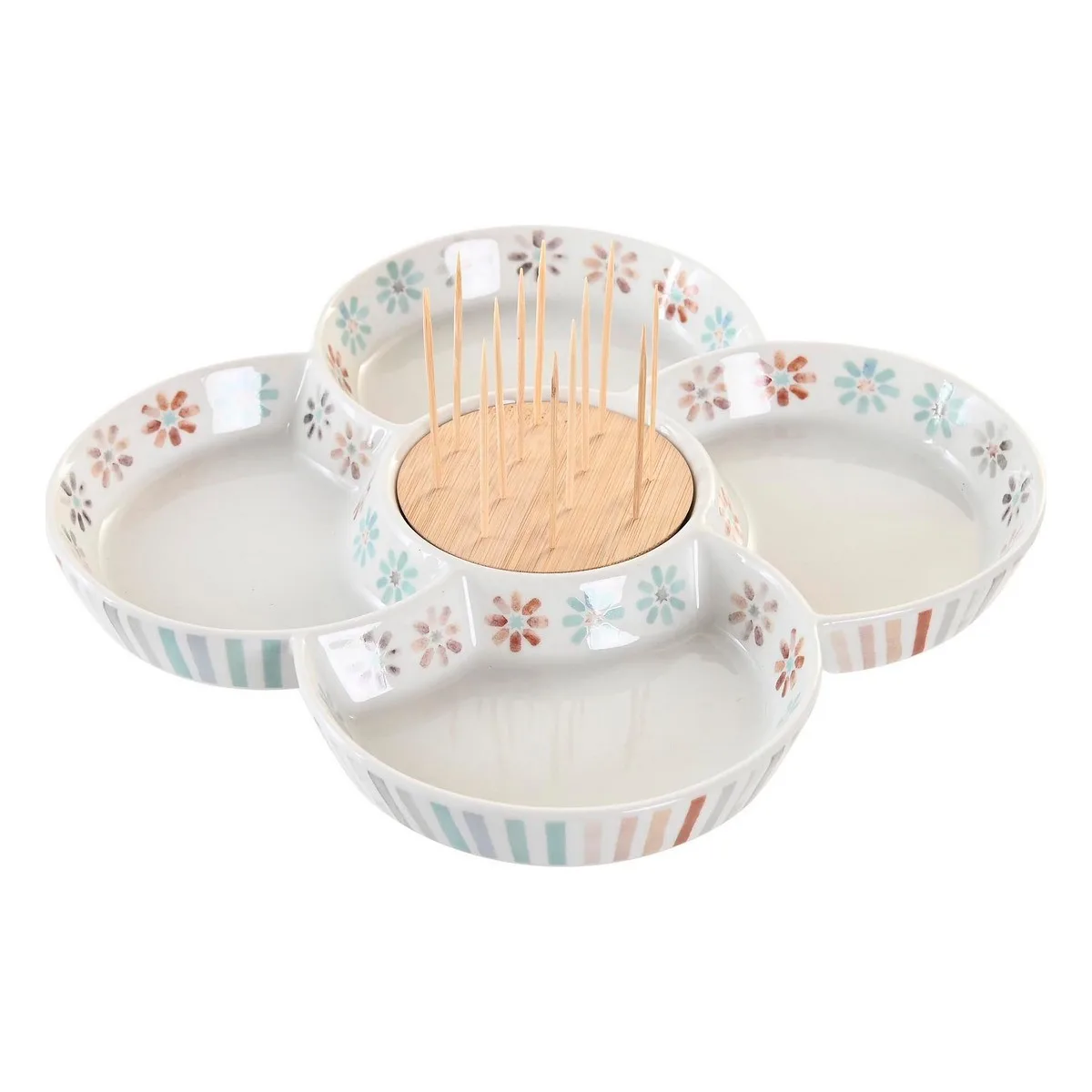 Plateau aperitif dkd home decor multicouleur 22 x 22 x 3 cm gres s304110826. Les dernières tendances mode vous attendent chez Diaytar !