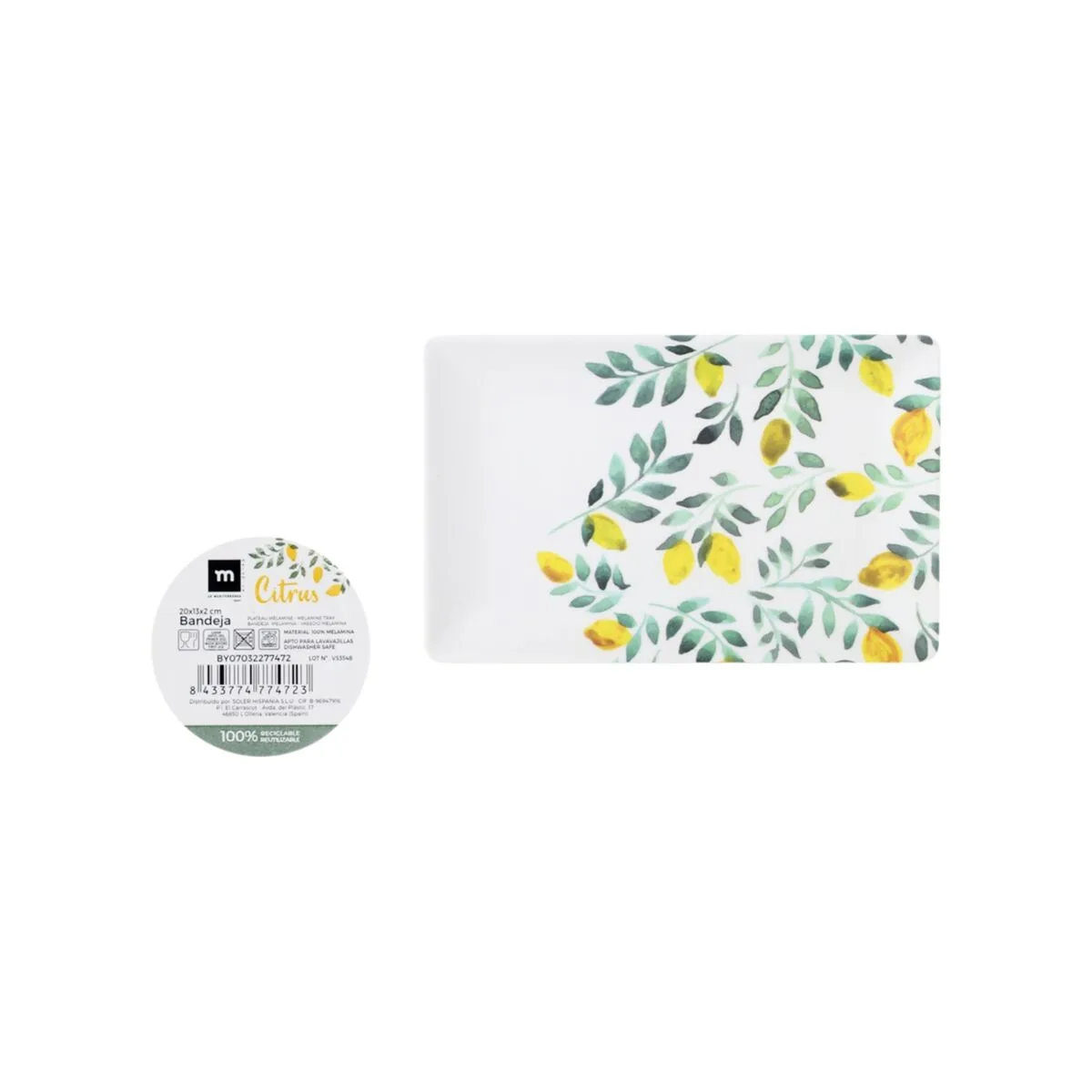 Plateau aperitif la mediterranea citron 20 x 13 x 2 cm 24 unites s223565512. Bien plus qu'un site, Diaytar est un club. Le club de ceux qui savent reconnaître la valeur d'un produit exceptionnel.