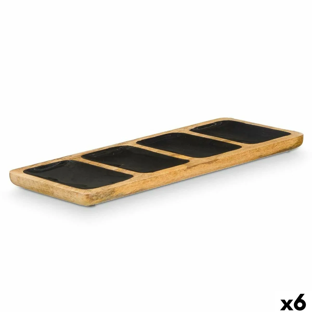 Plateau avec compartiments mali 941 b noir 46 x 3 x 17 cm 6 unites s363317946. Diaytar s'engage à vous proposer une expérience shopping unique avec des produits généraux innovants, tendance et toujours à prix attractifs
