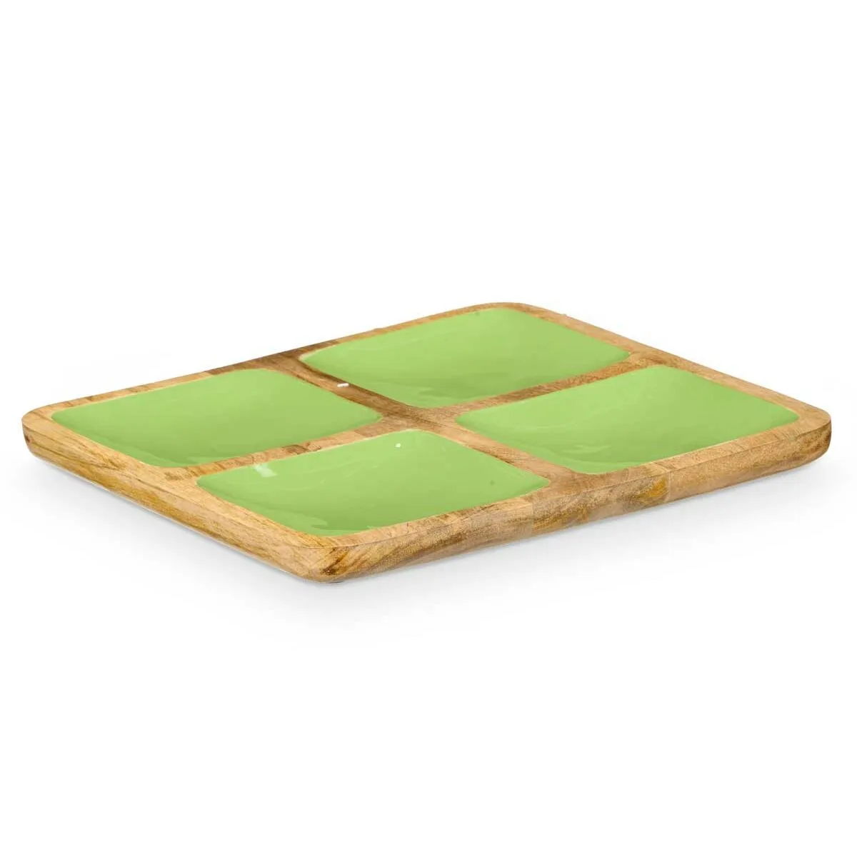 Plateau avec compartiments mali 991 g vert 31 x 3 x 3 cm 6 unites s363318914. L'aventure Diaytar est une quête permanente de sens et d'esthétisme à travers des produits soigneusement pensés.