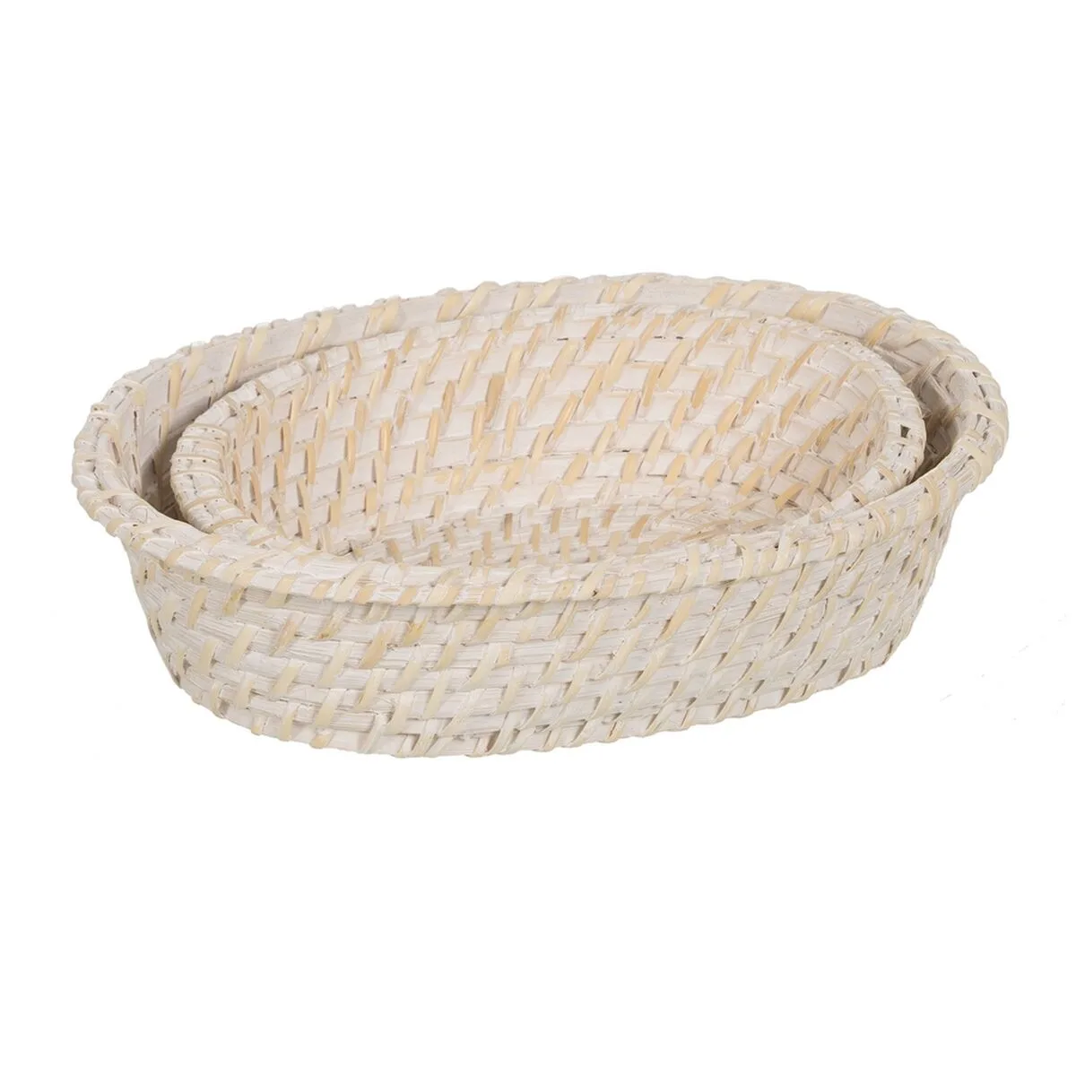 Plateau blanc bambou rotin 29 x 22 x 7 cm 2 unites s880616914. Nous avons rêvé Diaytar pour vous. Une plateforme où chaque clic est une promesse de découverte et de satisfaction.