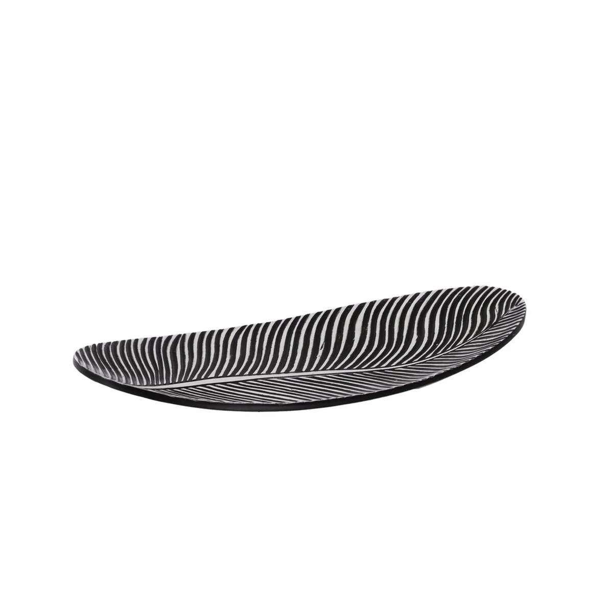 Plateau blanc noir polyresine 37 x 16 x 5 cm s880535910. Soyez à la pointe de la tendance et de la technologie avec Diaytar, votre partenaire pour un shopping généraliste avisé
