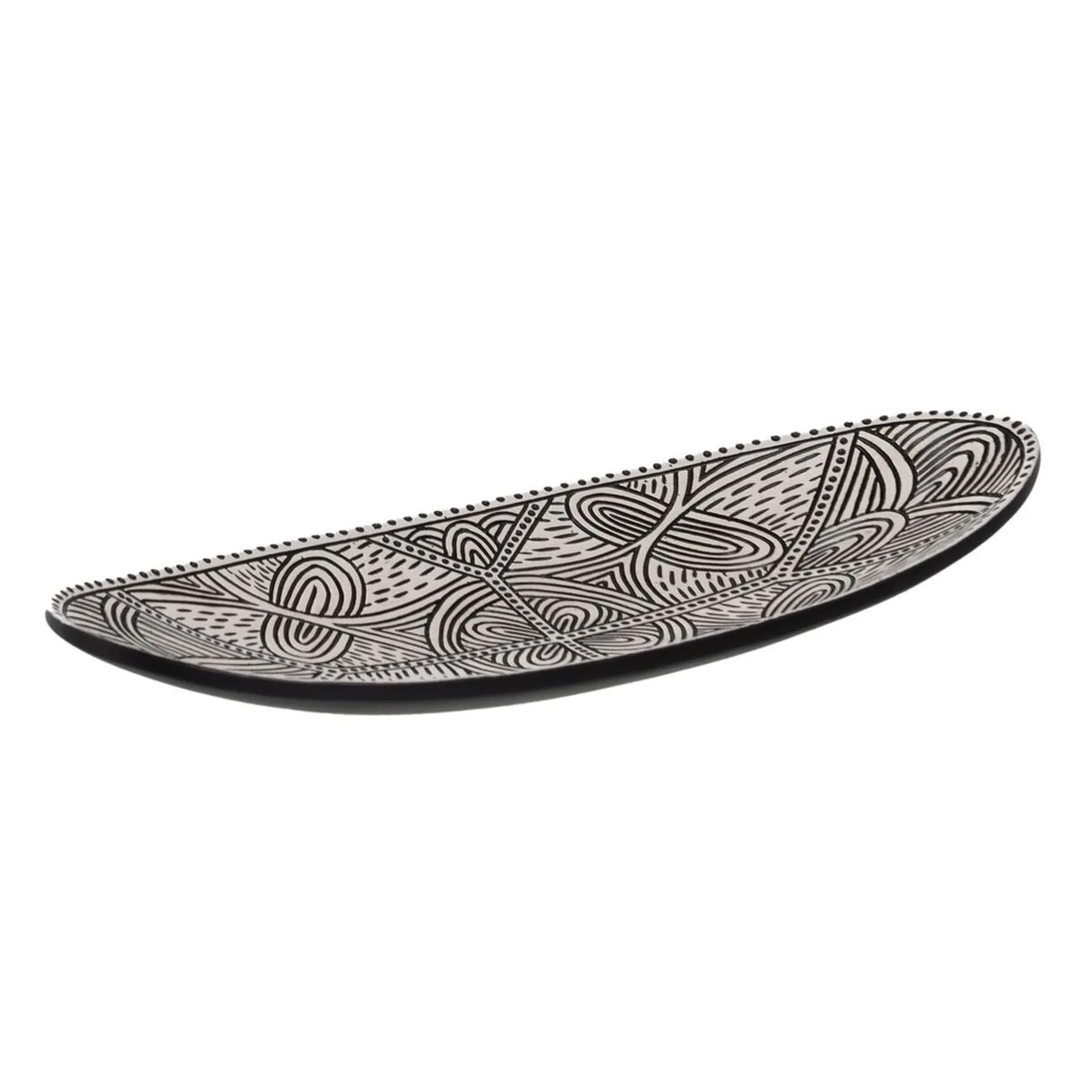 Plateau blanc noir polyresine 49 3 x 19 5 x 5 5 cm s880531653. Notre équipe Diaytar est une bande de dénicheurs compulsifs, toujours en quête du produit qui provoquera l'étincelle dans votre regard.
