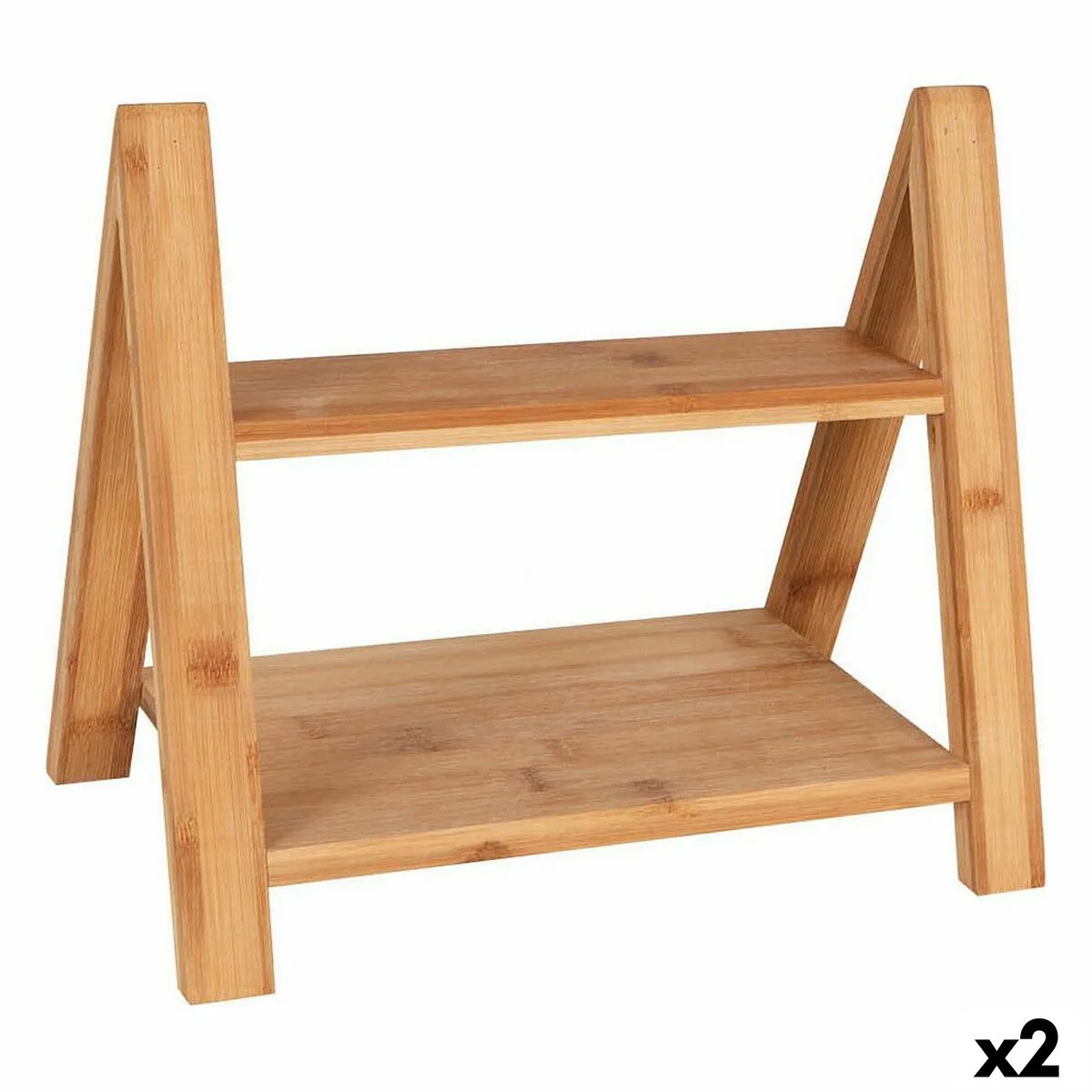 Plateau de service viejo valle double hauteur bambou 33 x 19 5 x 18 cm 2 unites s222917914. Votre boutique de confiance Diaytar vous accompagne dans tous vos projets.