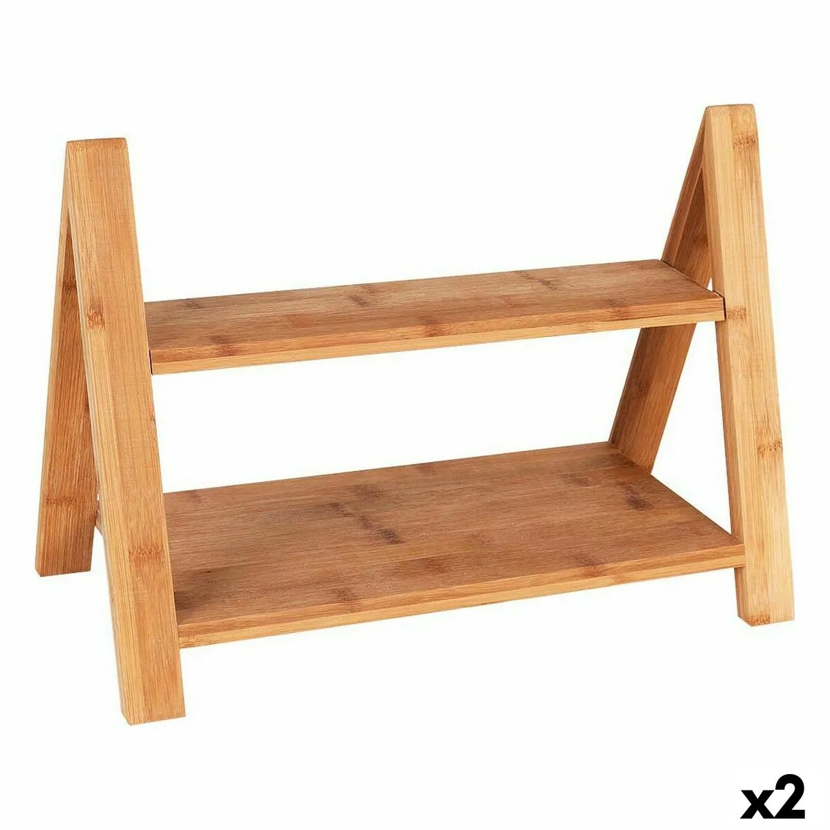 Plateau de service viejo valle double hauteur bambou 39 7 x 20 3 x 18 cm 2 unites s222917898. Diaytar a fait le pari de la transparence : nous vous disons tout sur l'origine et la conception de nos produits.