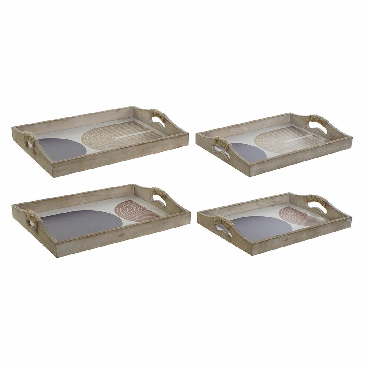 Plateau dkd home decor 40 6 x 30 x 6 cm beige bleu bois mdf 2 unites s301736420. Nous sommes les archéologues du produit parfait. Diaytar exhume pour vous les trésors cachés du marché.