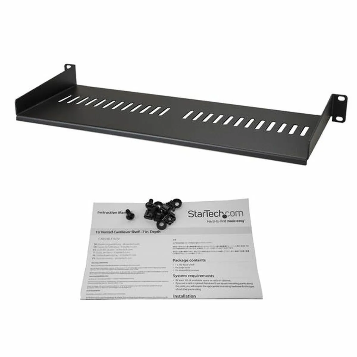 Plateau fixe pour armoire rack startech cabshelf1u7v ventilee s5505811463. Diaytar vous offre un accès privilégié à une sélection de produits qui font buzz, qui innovent et qui embellissent la vie
