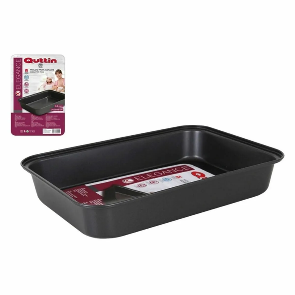 Plateau pour four quttin 52287 rectangulaire 34 x 24 cm acier de carbone 12 unites s223035976. Diaytar ne stocke pas des produits, il collectionne des pièces uniques pour enrichir votre quotidien.