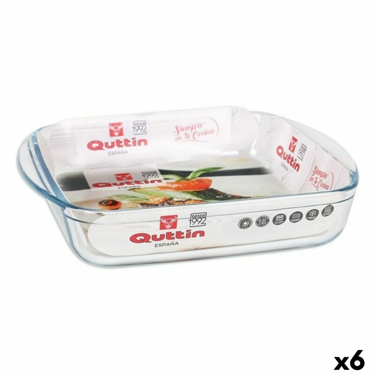 Plateau pour four quttin 63081 1 6 l verre 25 x 21 9 x 5 cm 6 unites s222684774. Diaytar Mode : Où l'élégance rencontre l'originalité pour un style unique.