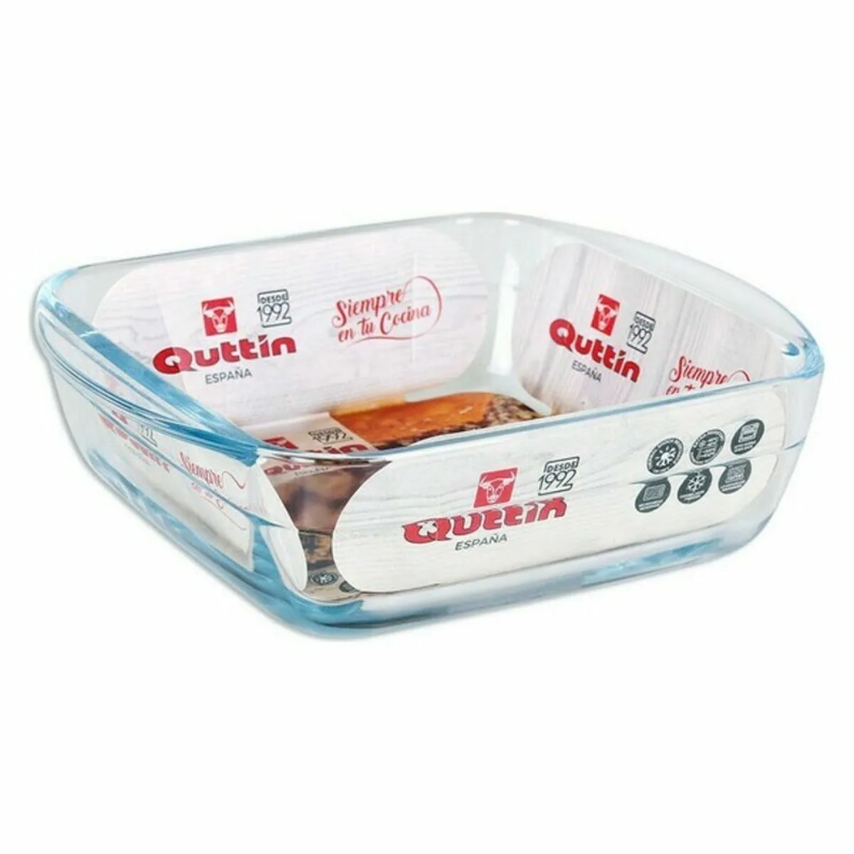 Plateau pour four quttin 66603 1 1 l verre carre 1 1 l 19 7 x 16 8 x 5 6 cm 10 unites s222684649. La recette Diaytar : un tiers de design, un tiers d'innovation, un tiers de fonctionnalité. Le tout saupoudré de tendance.